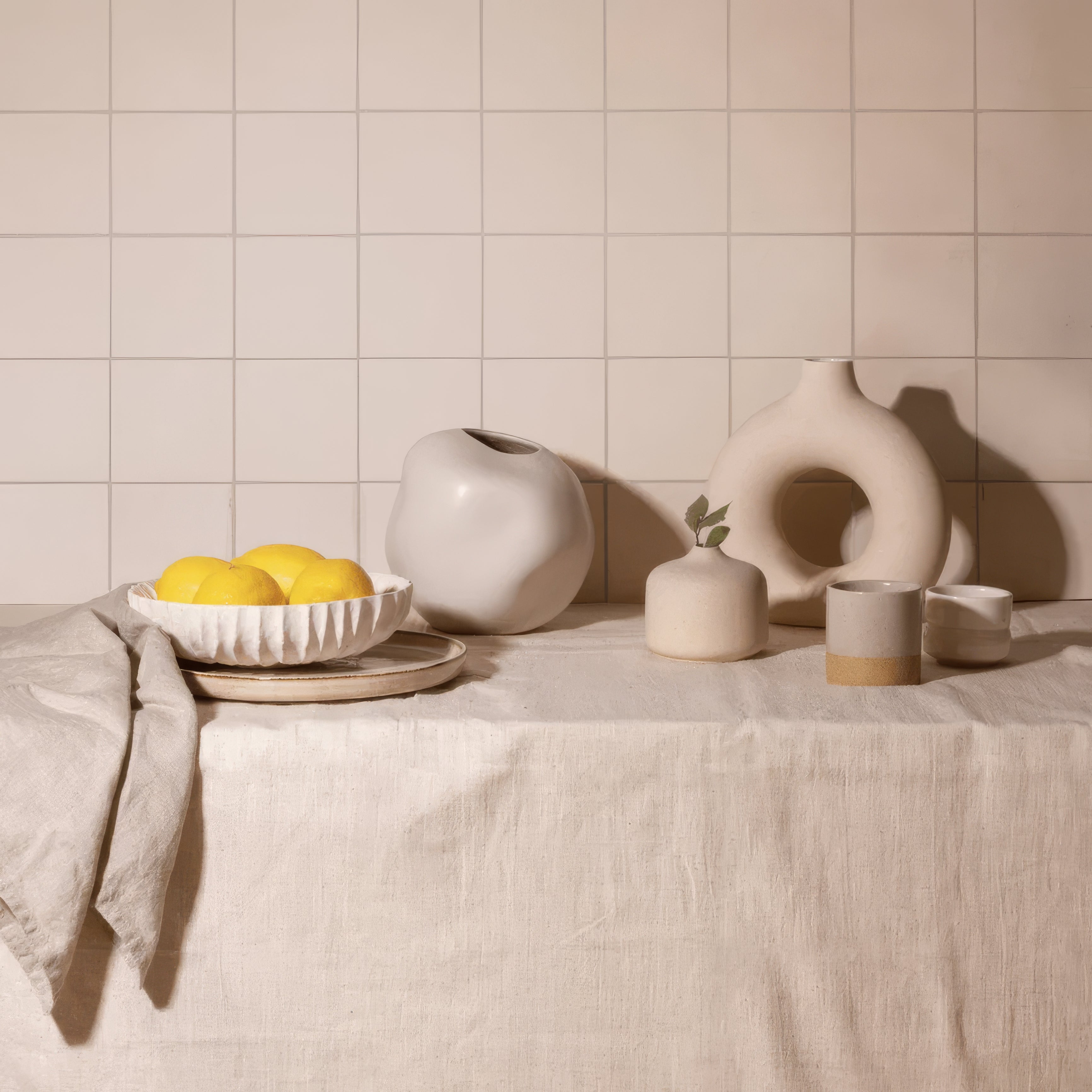 Sand Square Tile By Hyperion Tiles