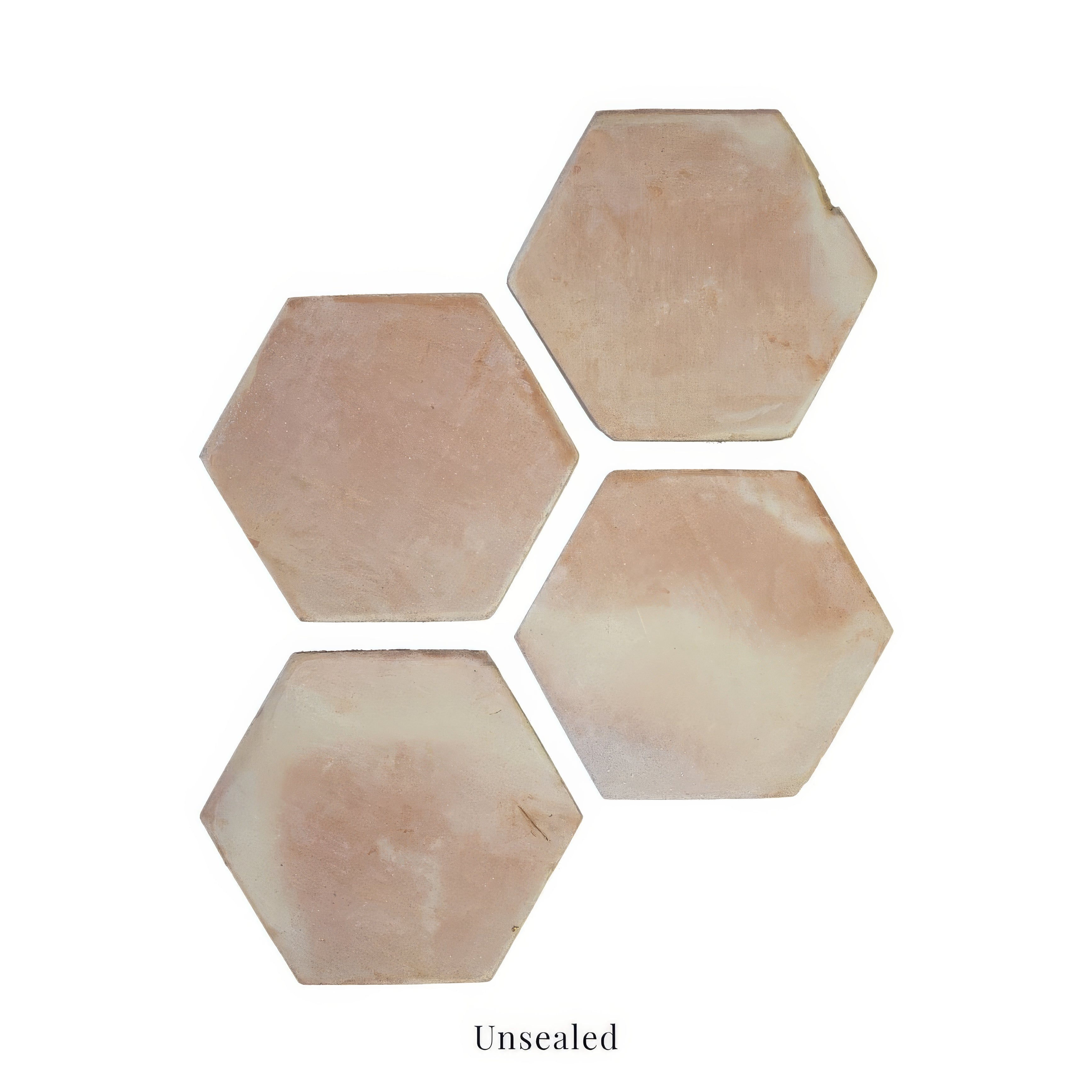 Handmade Classic Hexagon - Hyperion Tiles - Fired Earth