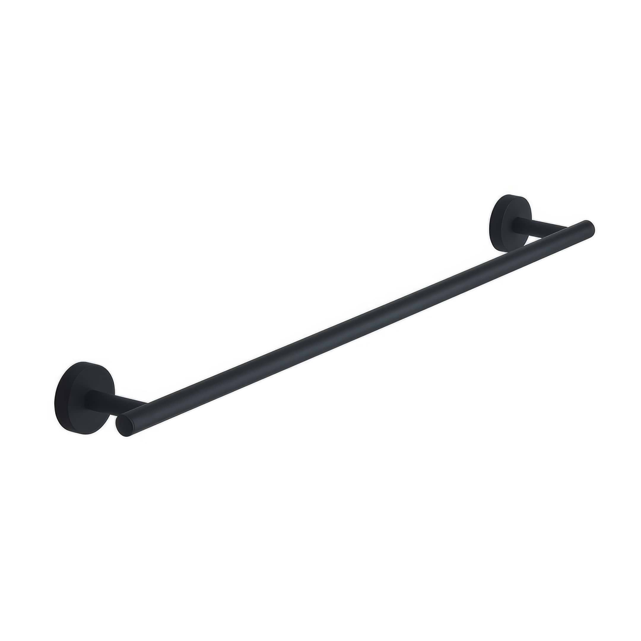 Eros Towel Rail 60cm – Black - Hyperion Tiles