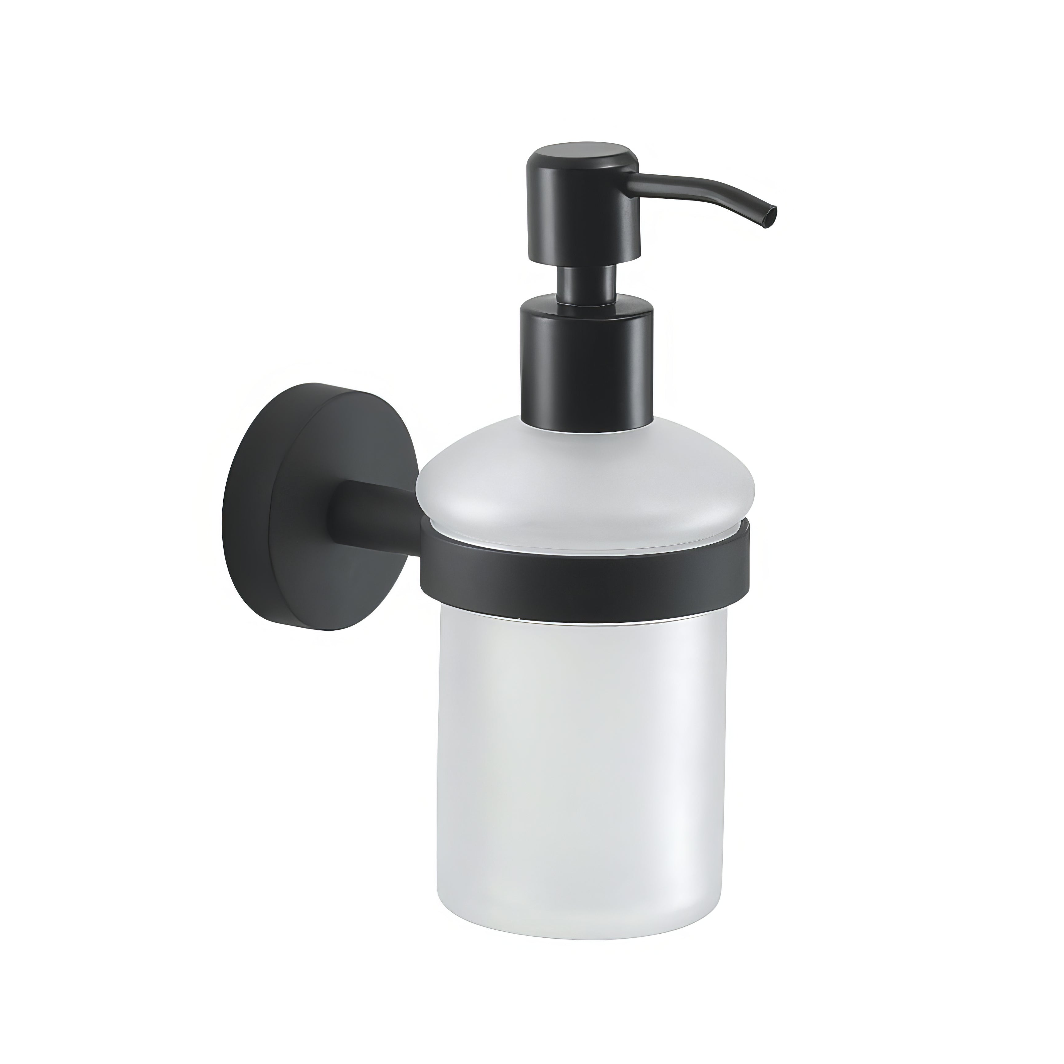Eros Soap Dispenser – Black - Hyperion Tiles