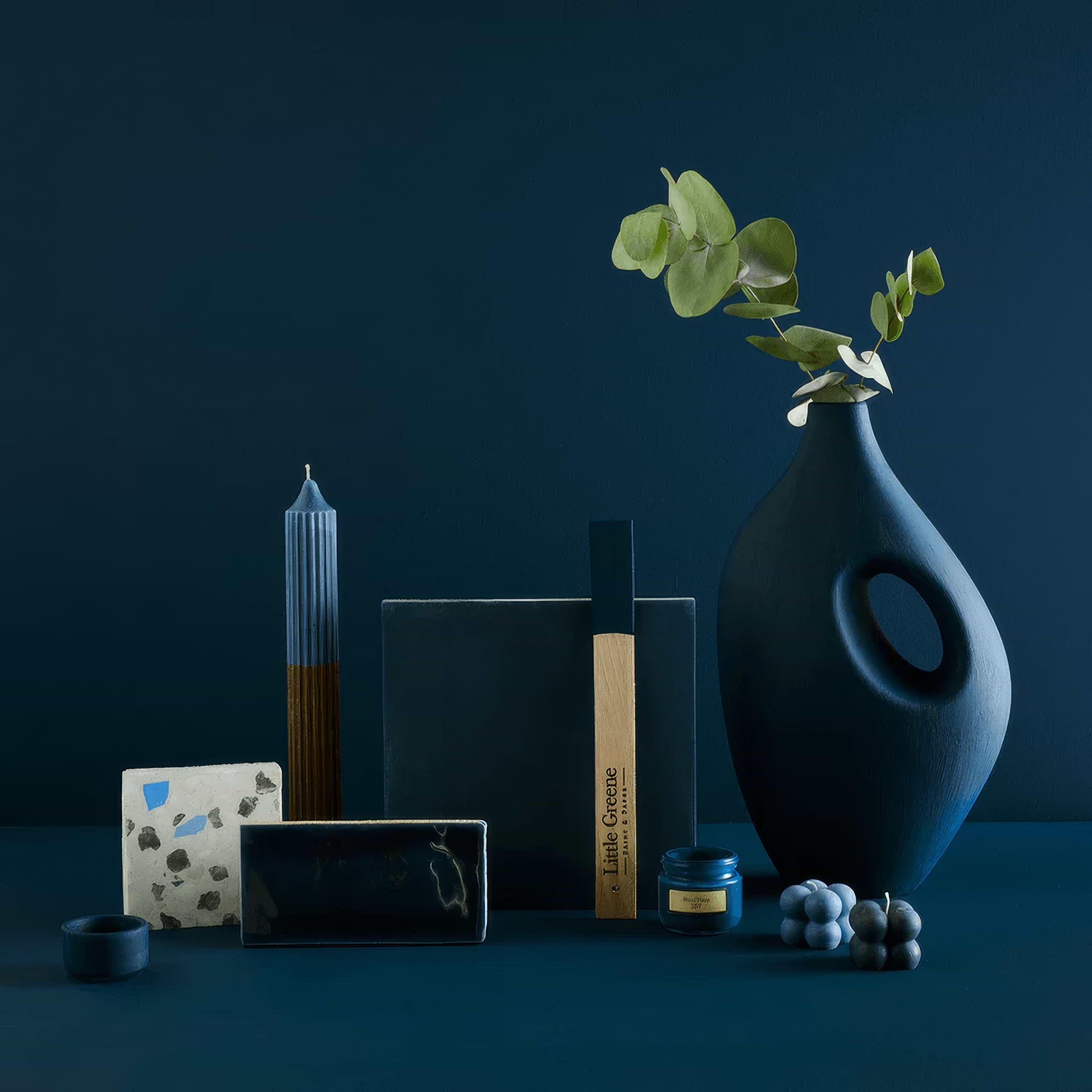 Little Greene Royal Navy Square Tile - Hyperion Tiles