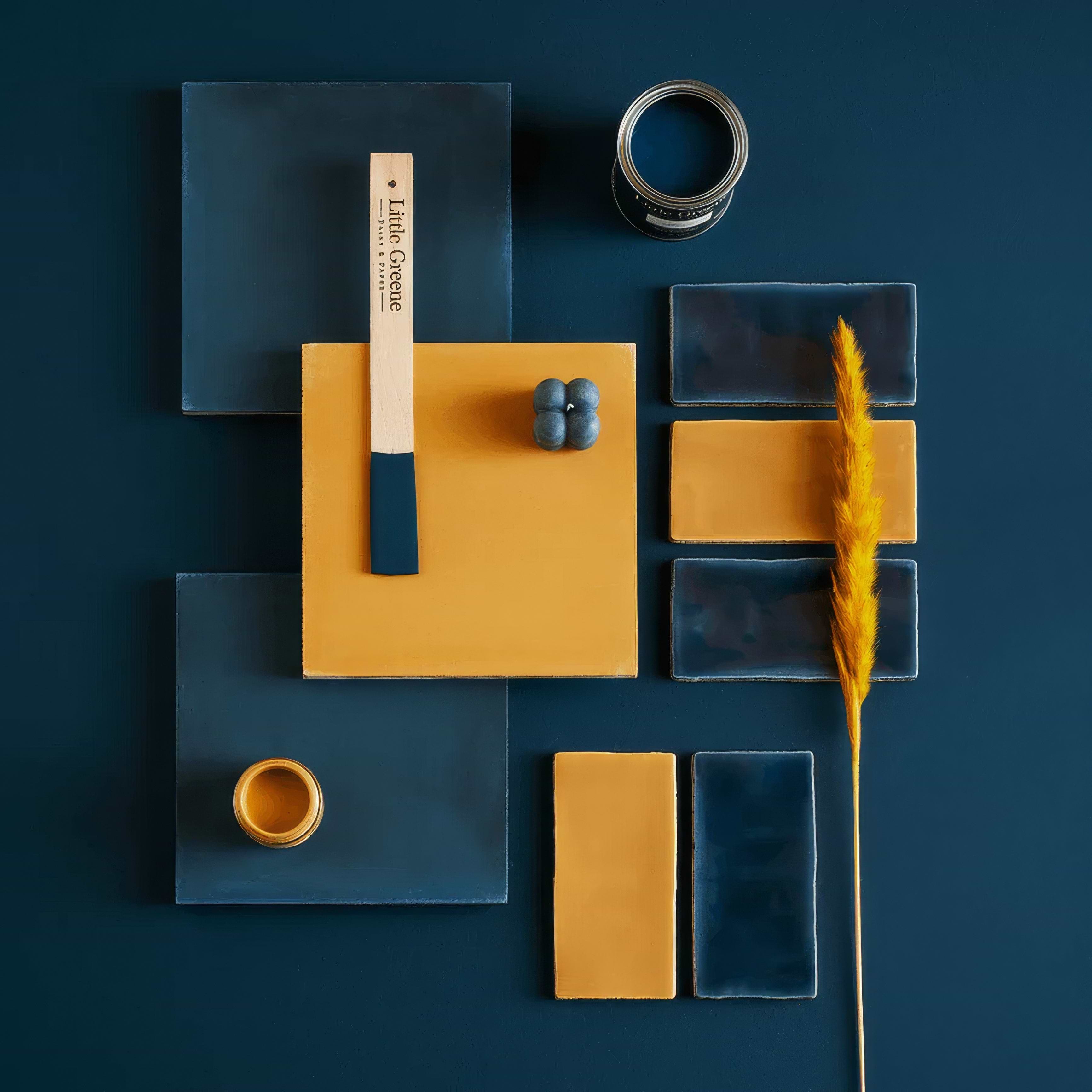 Little Greene Royal Navy Square Tile - Hyperion Tiles