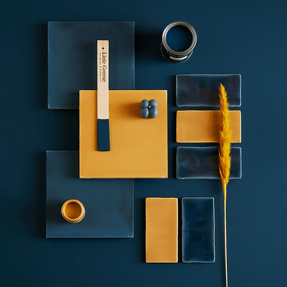 Little Greene Royal Navy Square Tile - Hyperion Tiles