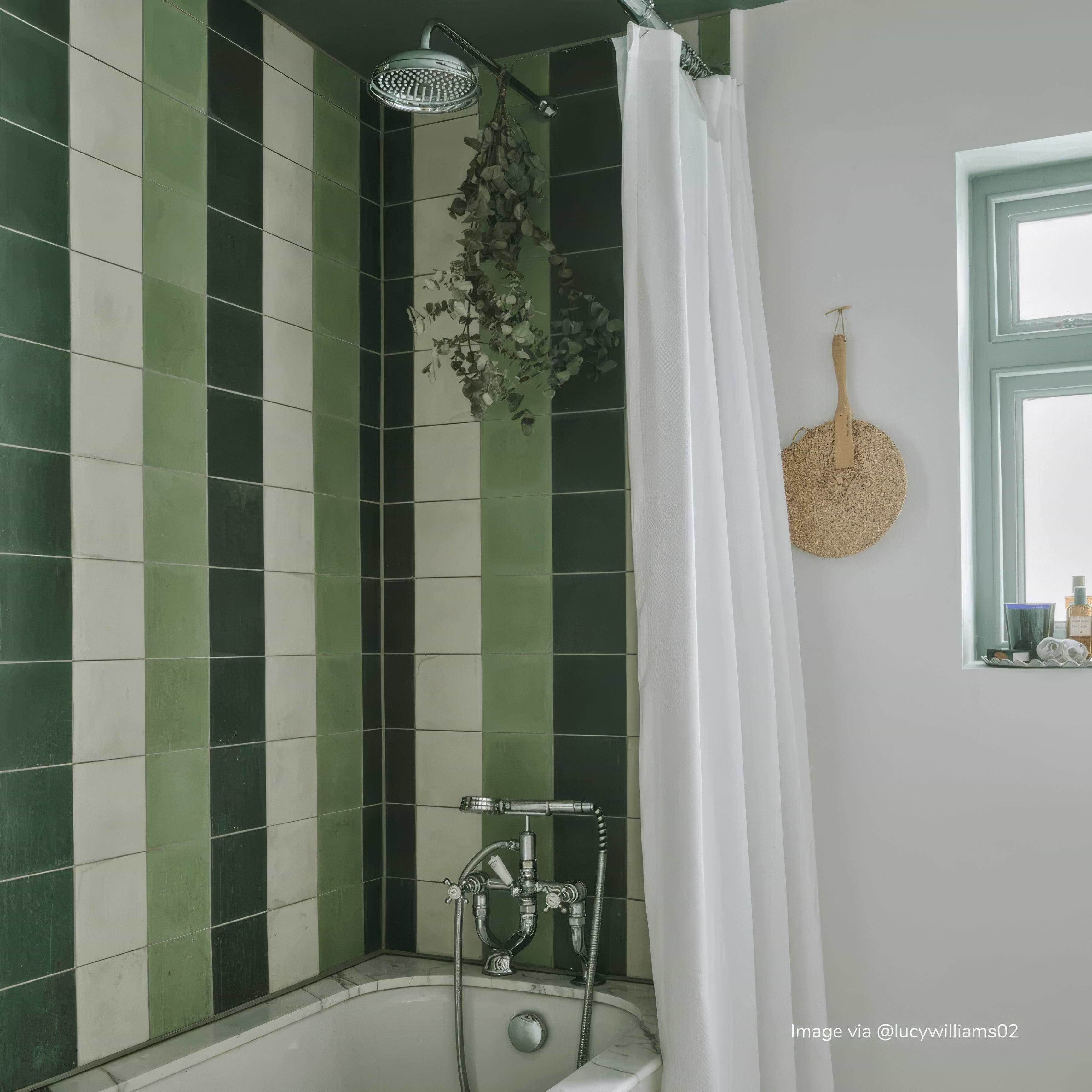 Pistachio Square Tile - Hyperion Tiles