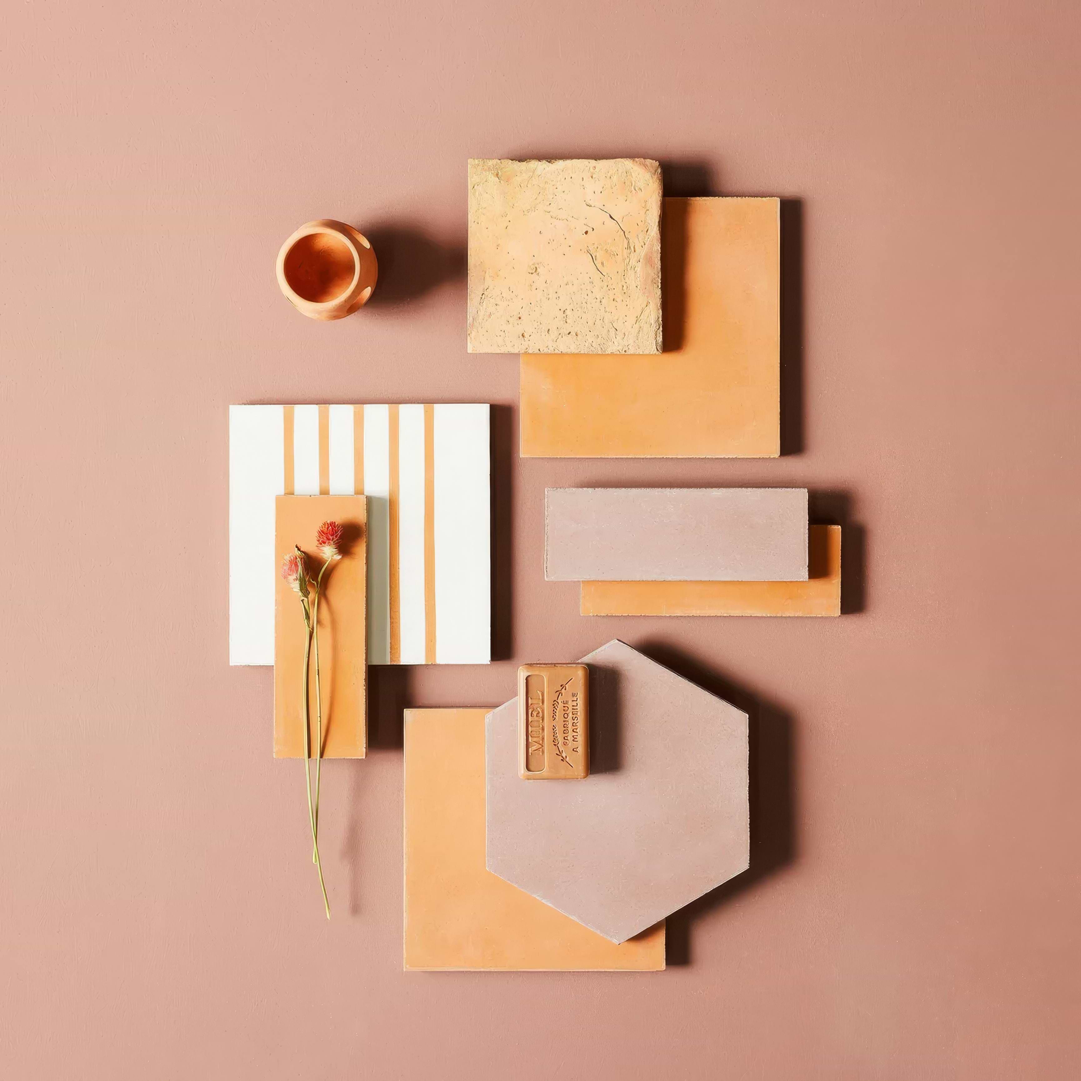 Leather Hexagonal Tile - Hyperion Tiles
