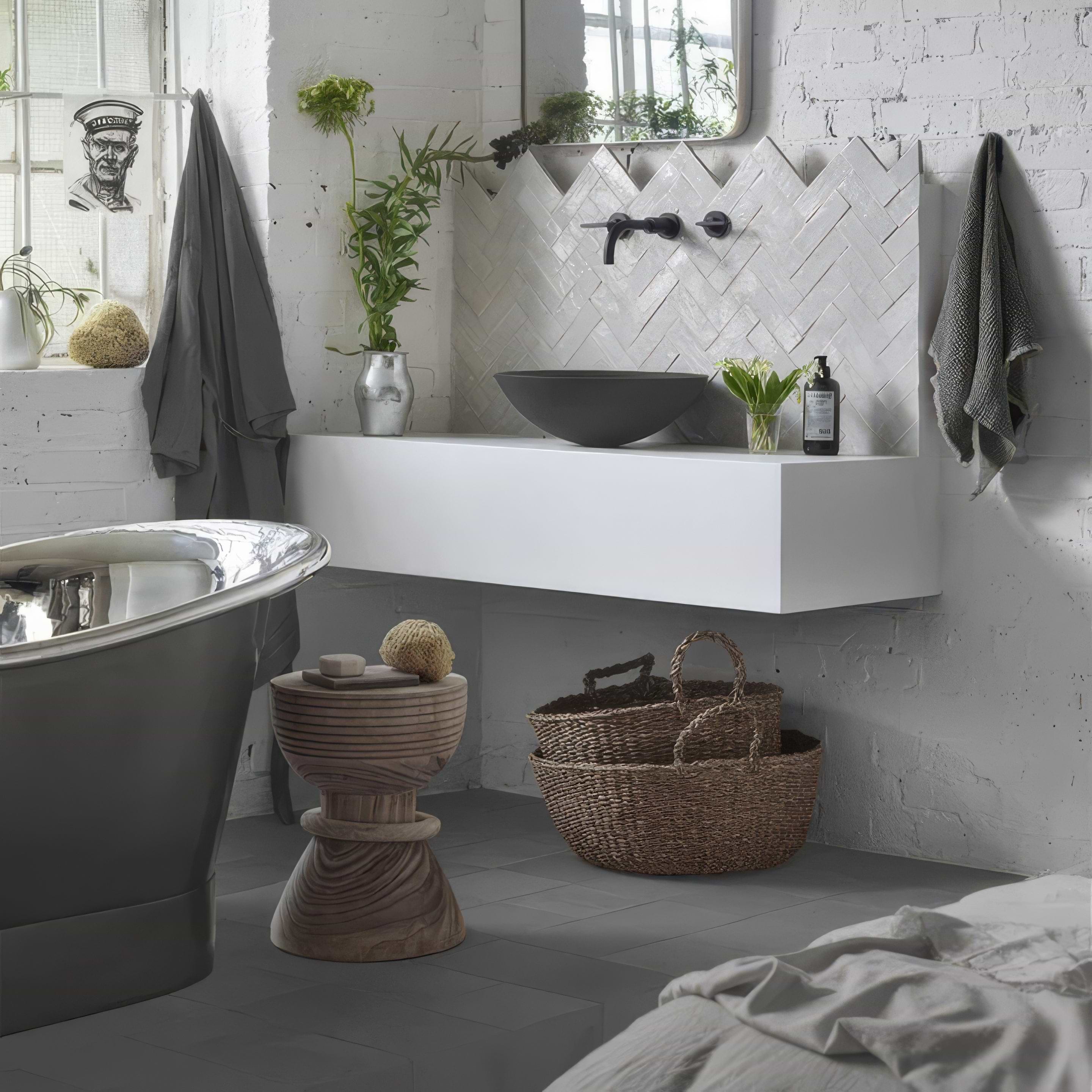 Limestone Square Tile By Hyperion Tiles