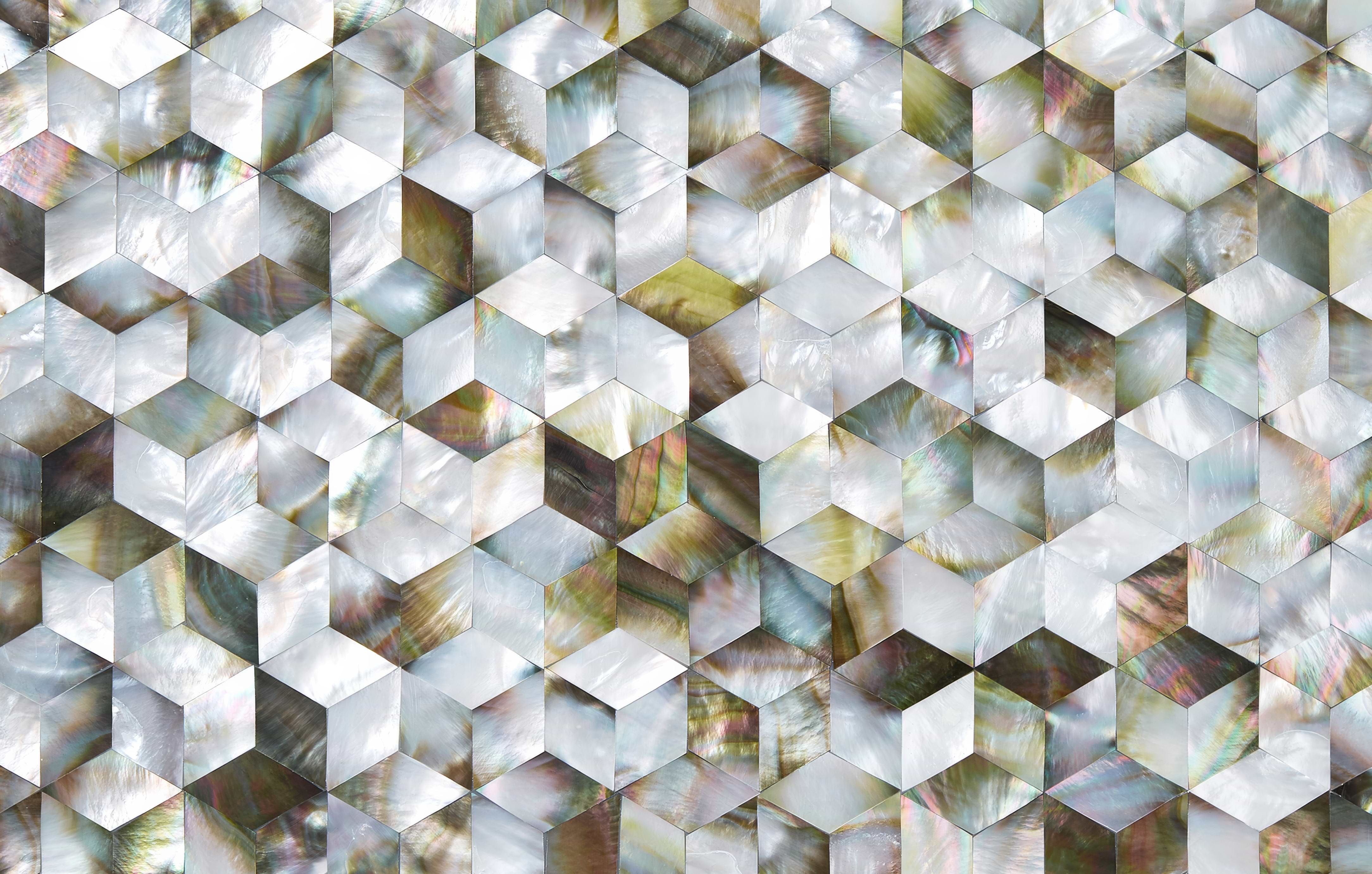 3D Midnight Cube - Hyperion Tiles
