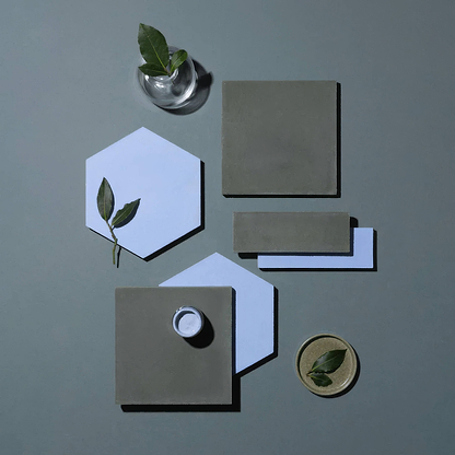 Lake Blue Hexagonal Tile - Hyperion Tiles