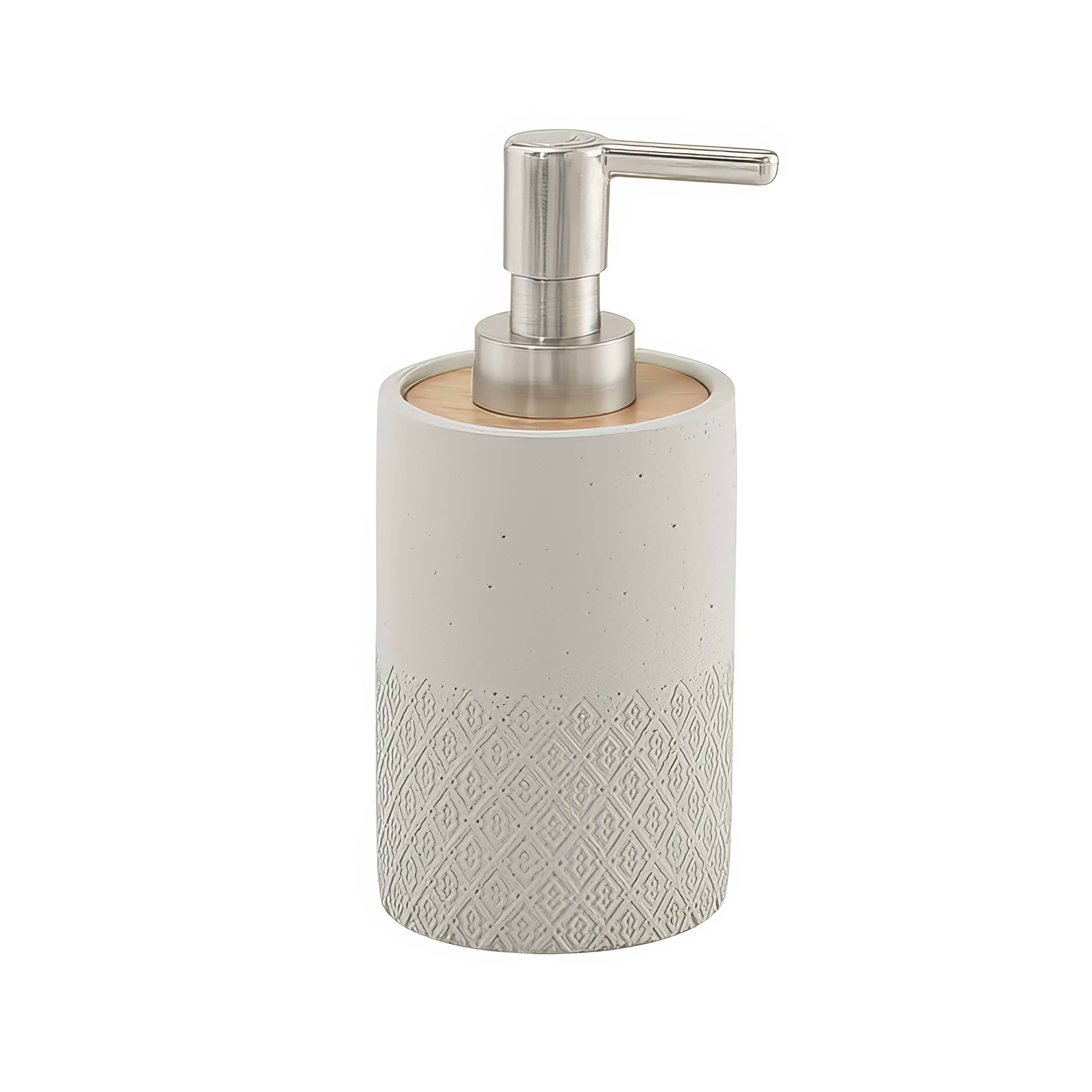 Afrodite Soap Dispenser Warm Grey - Hyperion Tiles