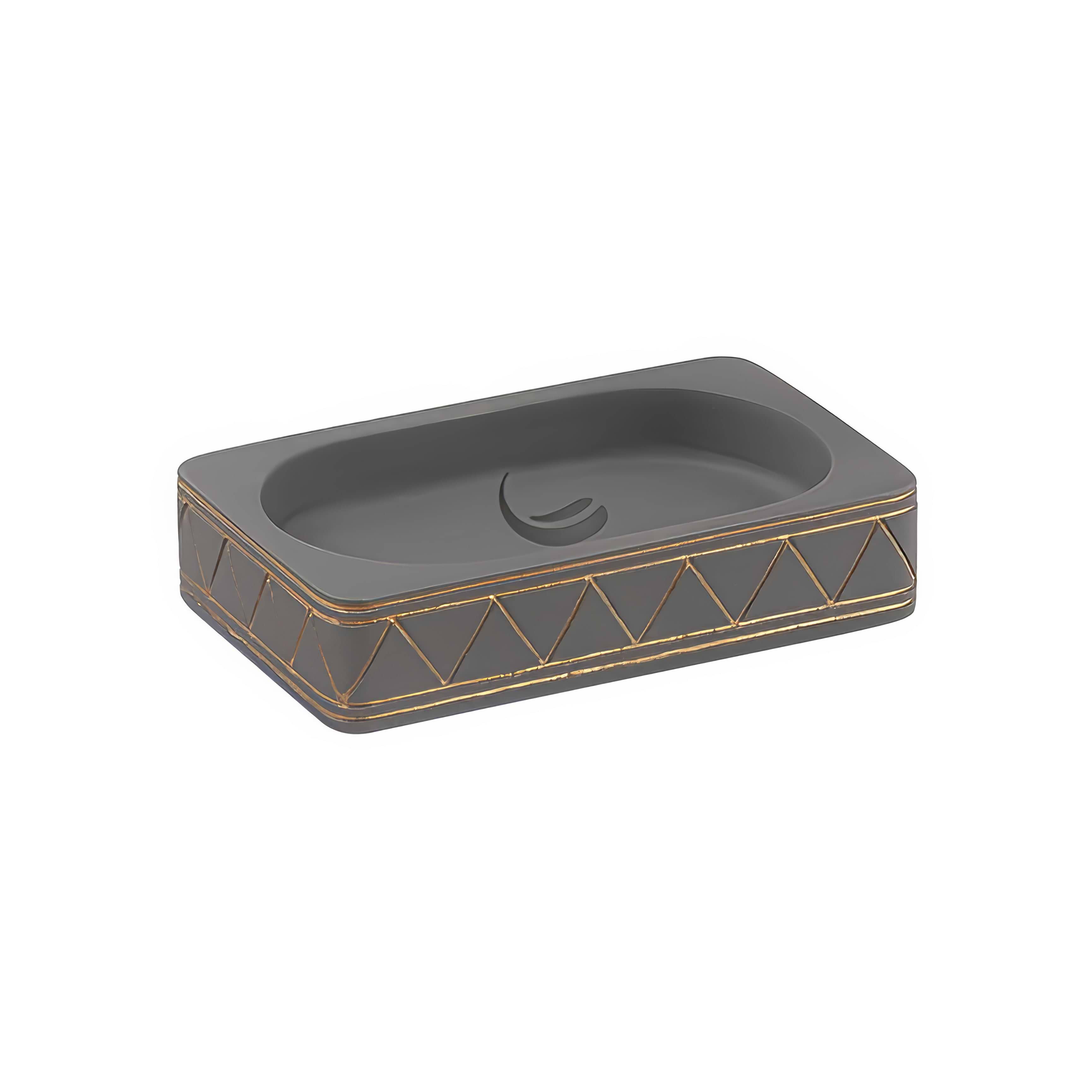 Calipso Soap Dish Grey - Hyperion Tiles