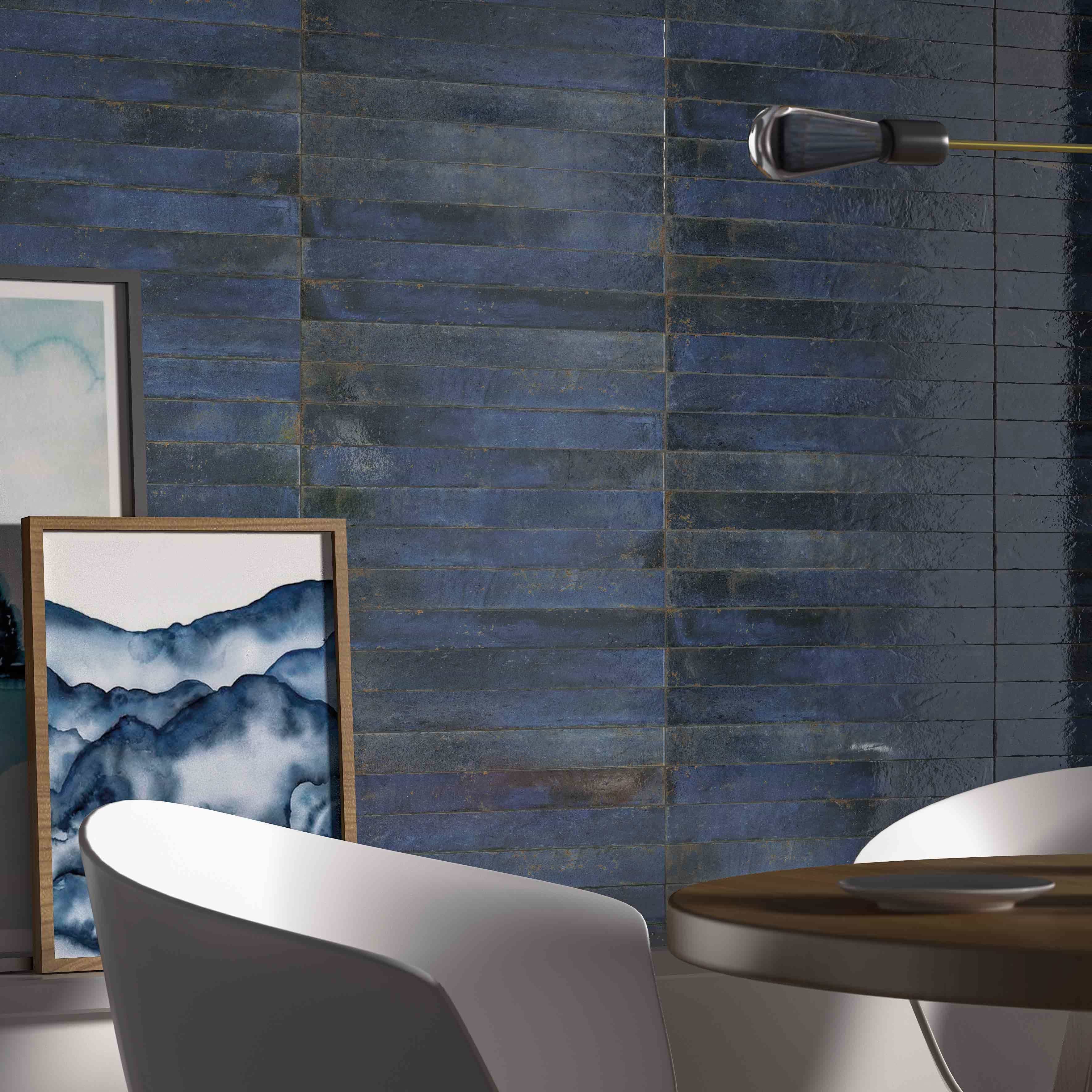 Genesi Blue Brillo | Hyperion Tiles