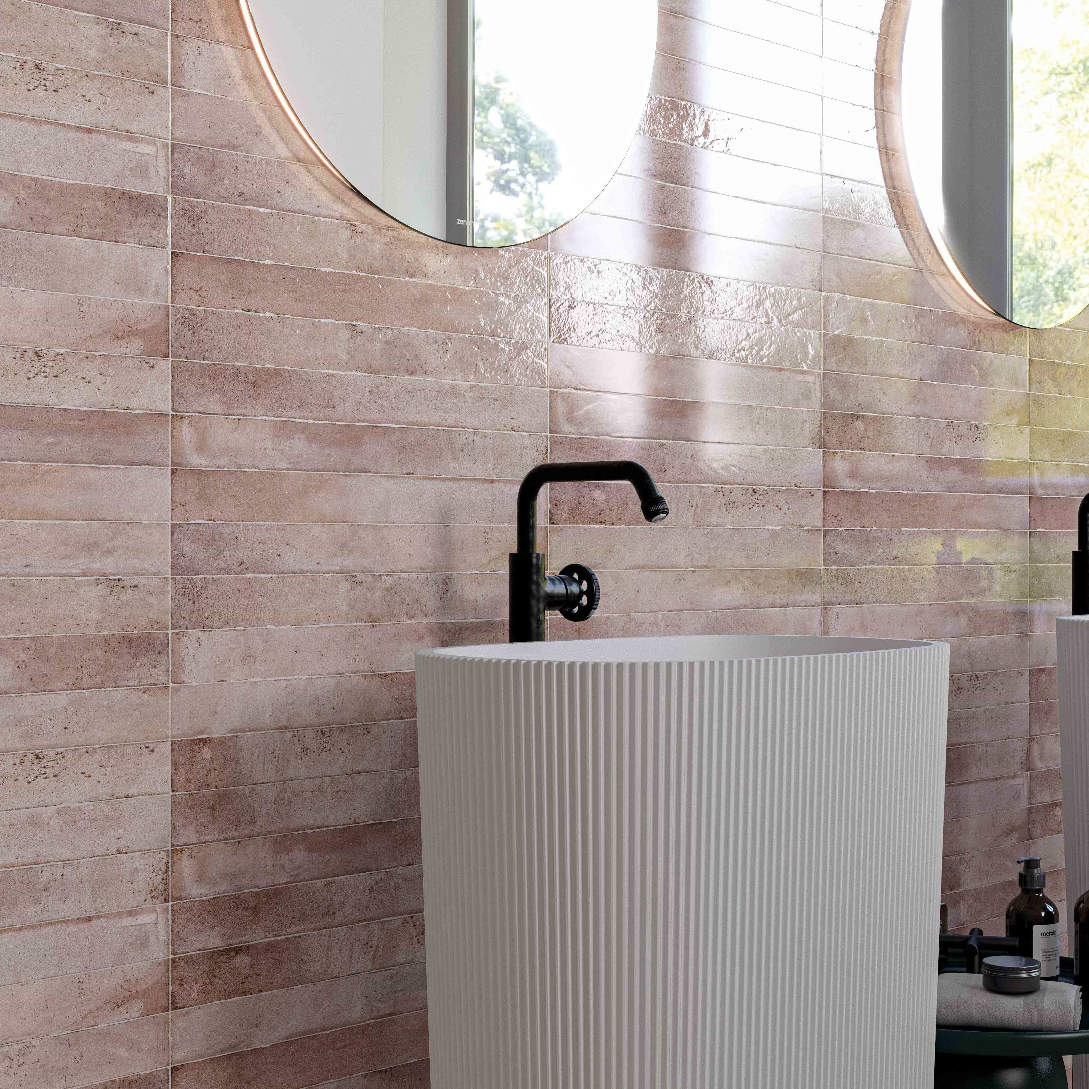 Genesi Pink Brillo | Hyperion Tiles