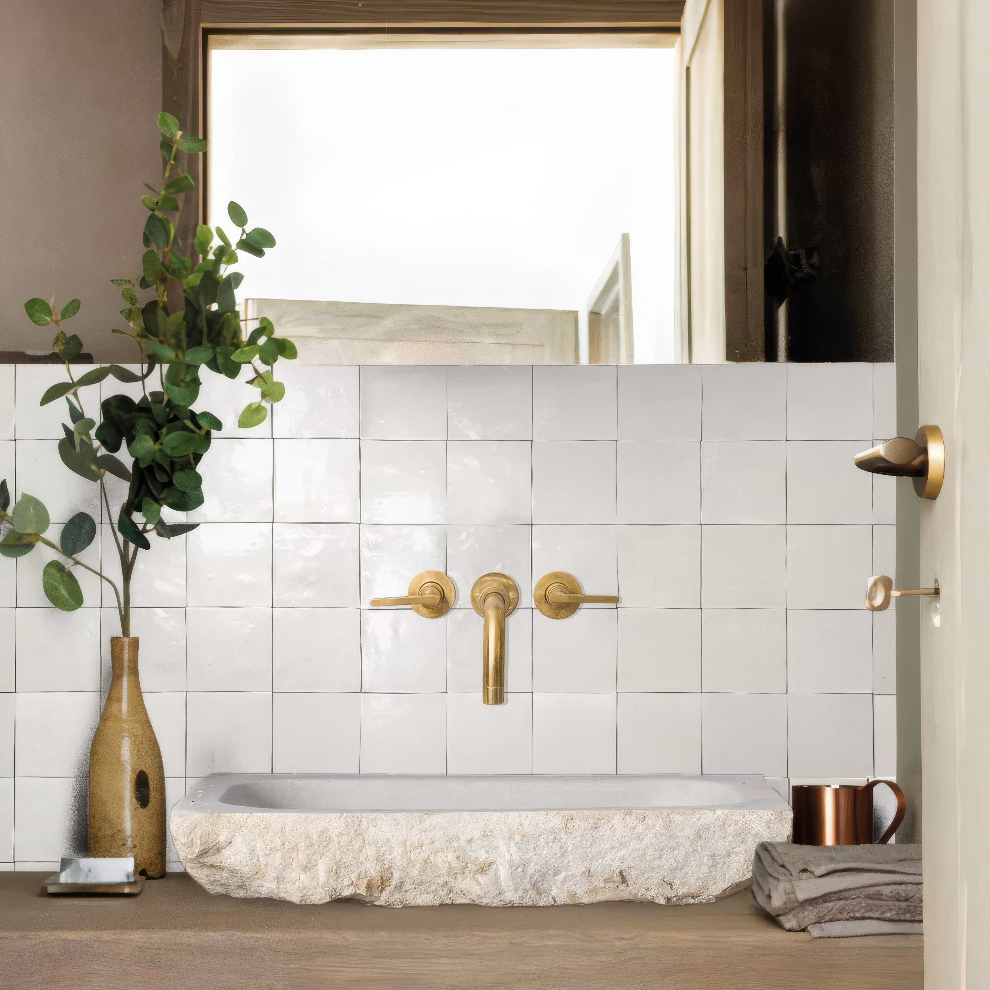 Brighton Stone Ceramic Zellige By Hyperion Tiles