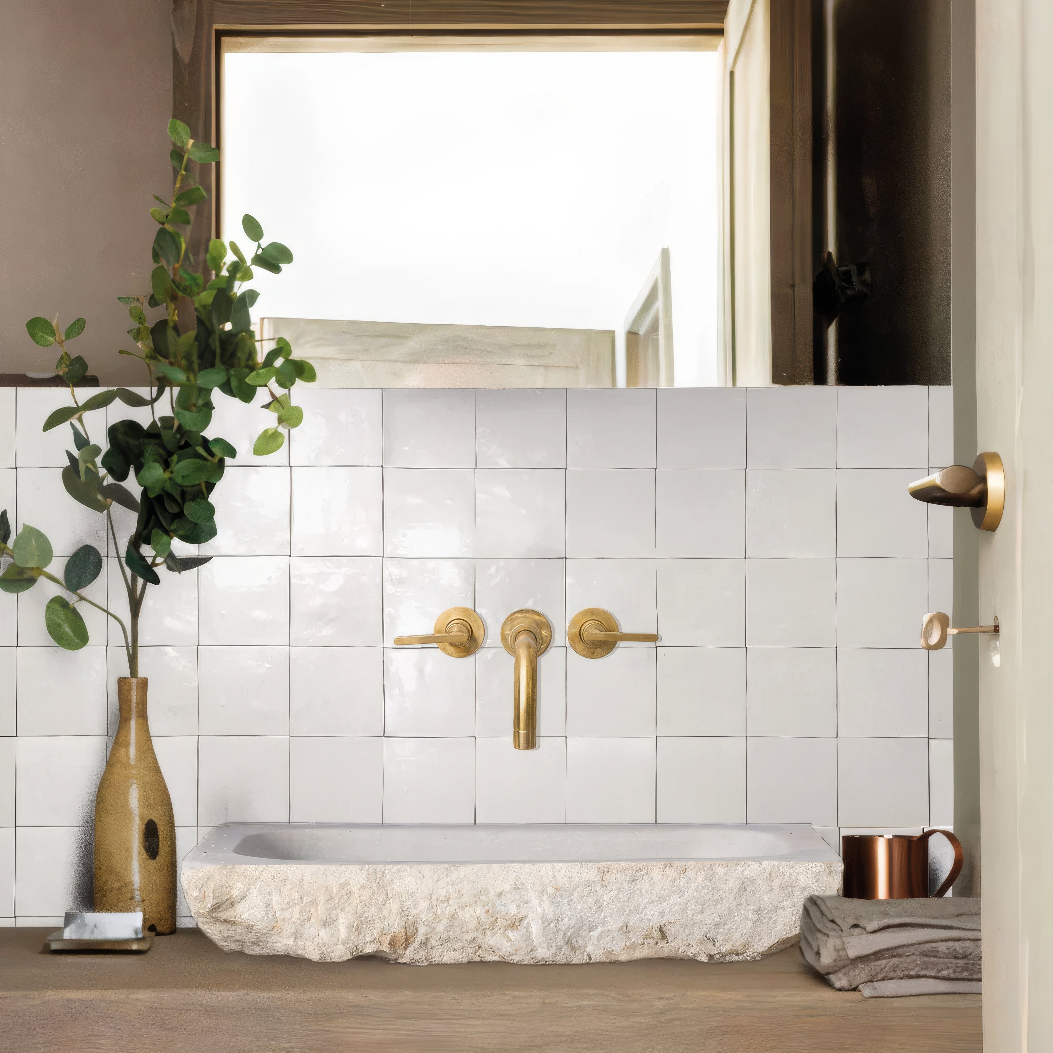 Brighton Stone Ceramic Zellige By Hyperion Tiles