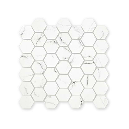 Aspen Hexagon Mosaic - Hyperion Tiles