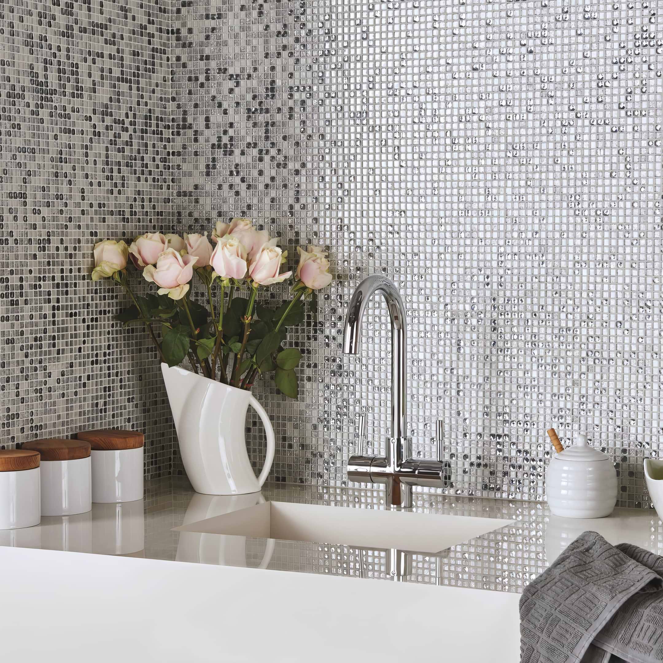 Agra Sparkling Mosaic - Hyperion Tiles
