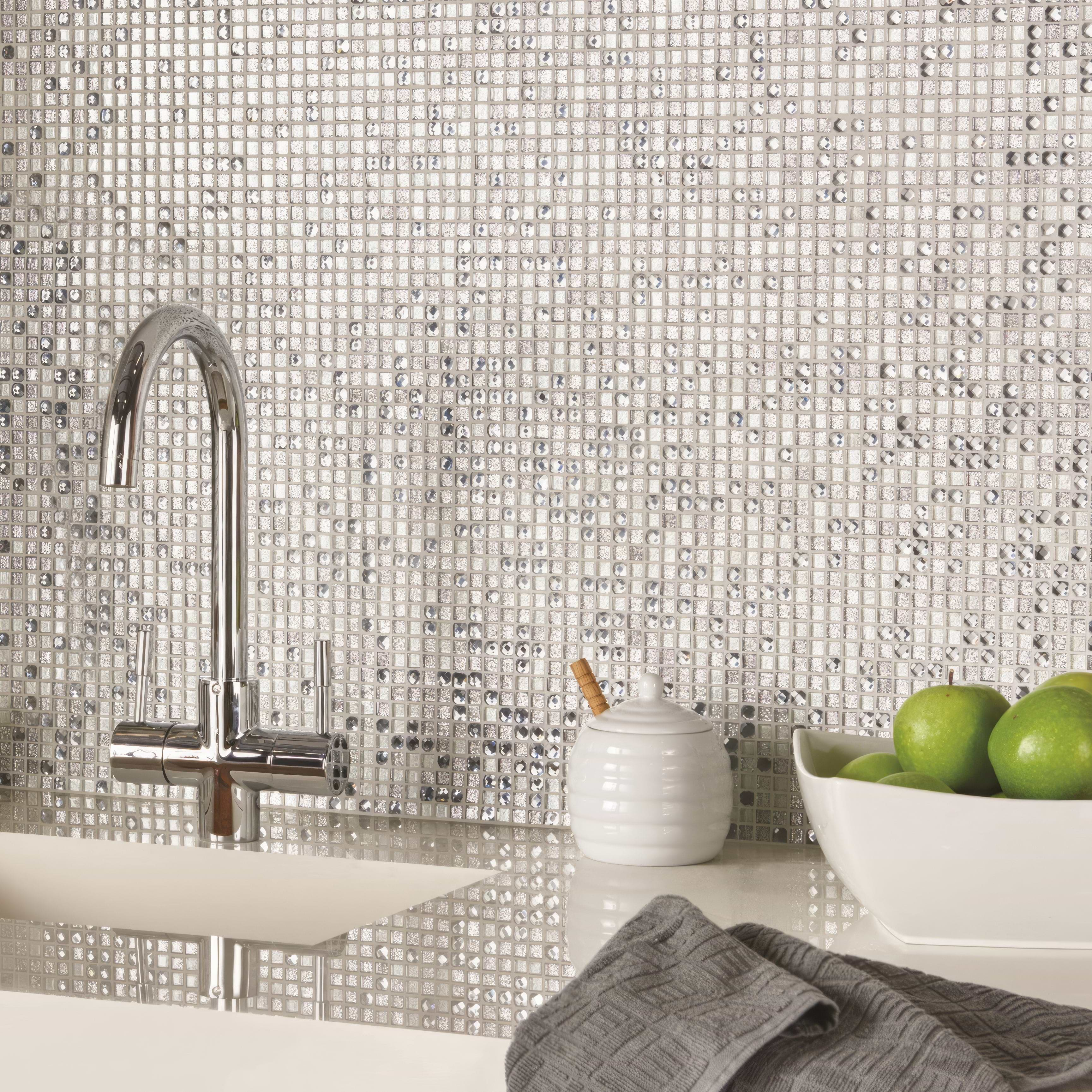 Mosaic kitchen wall deals tiles