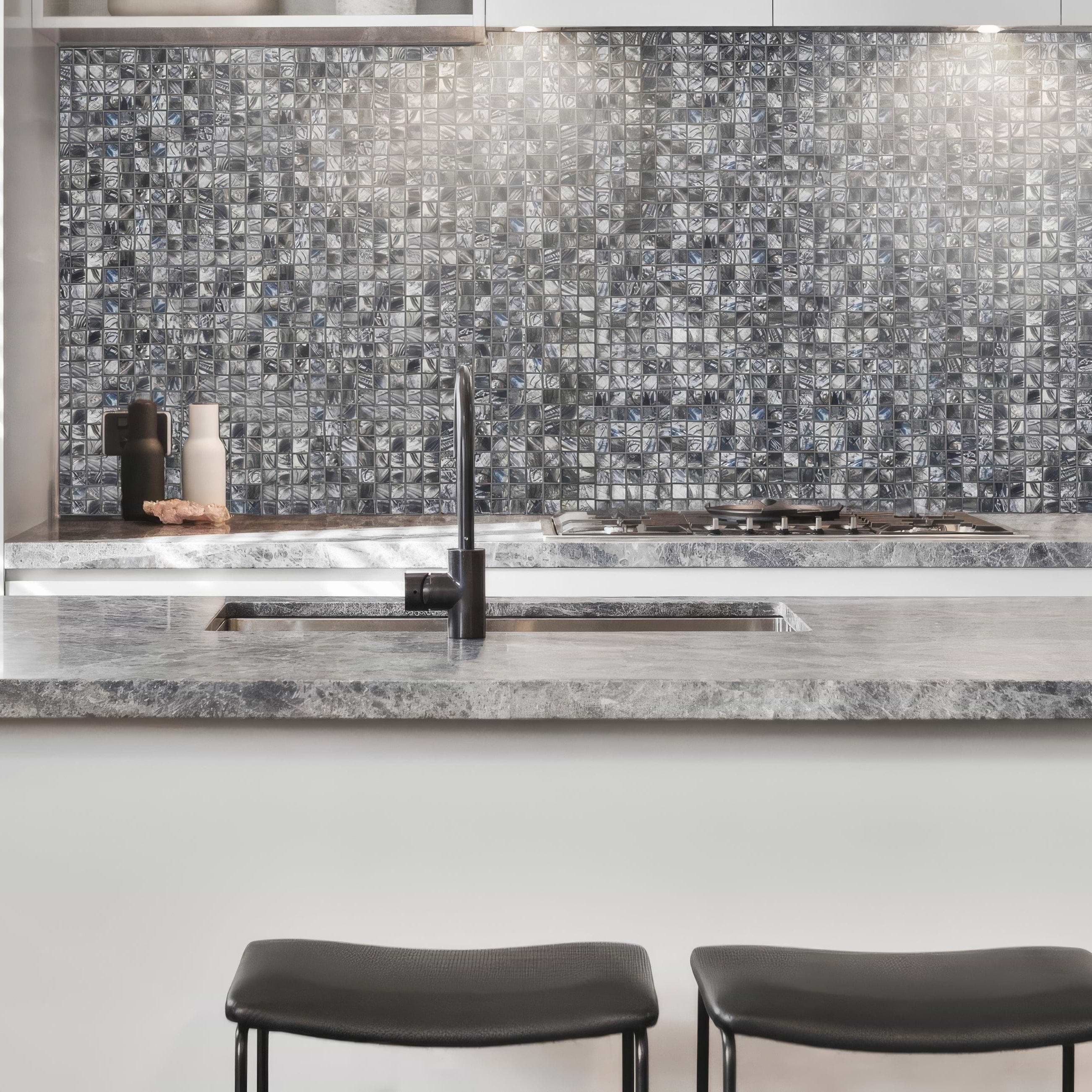 Anthracite 25mm Square By Hyperion Tiles