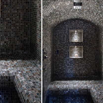 Anthracite 25mm Square By Hyperion Tiles