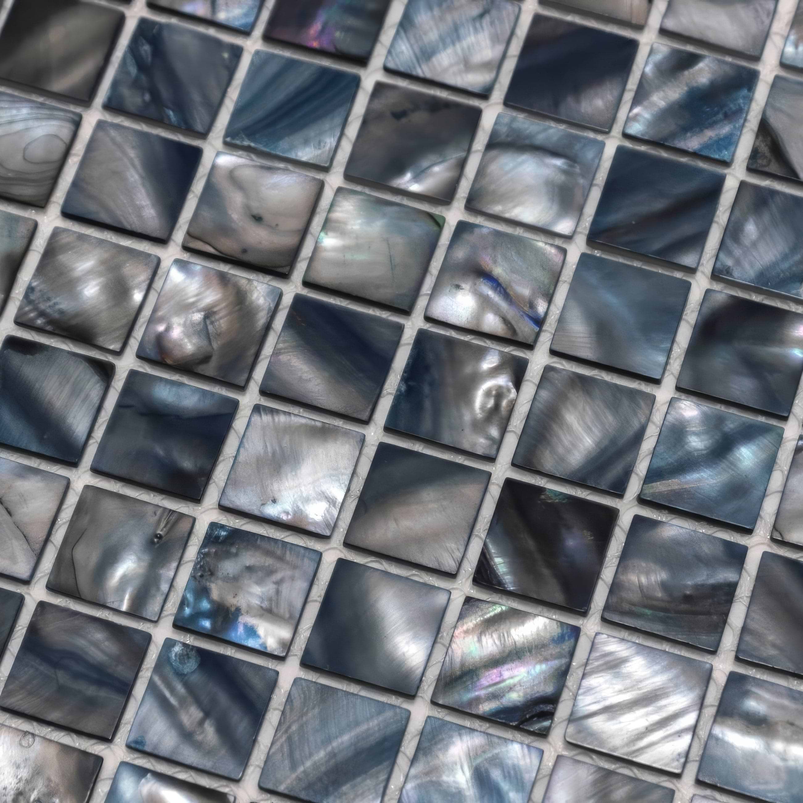 Anthracite 25mm Square By Hyperion Tiles