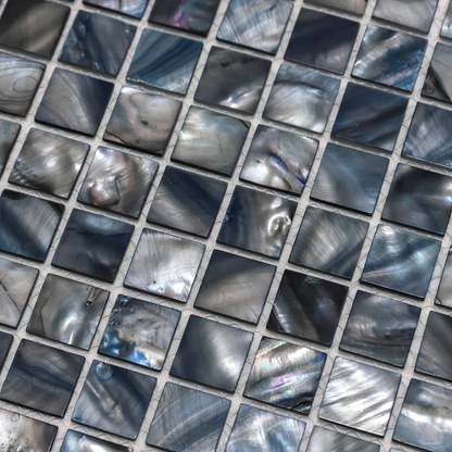Anthracite 25mm Square By Hyperion Tiles