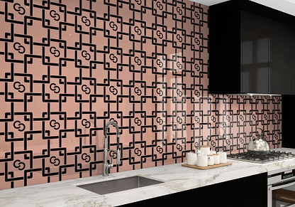 Art Deco Trendsetter Shower Panel By Hyperion Tiles