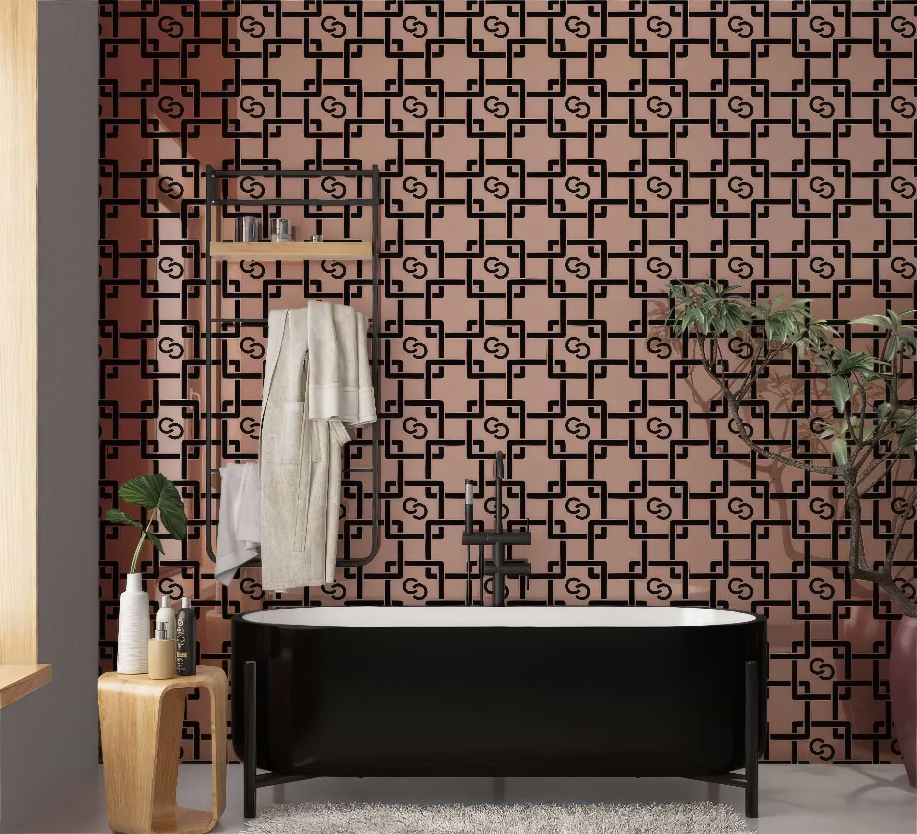 Art Deco Trendsetter Shower Panel By Hyperion Tiles