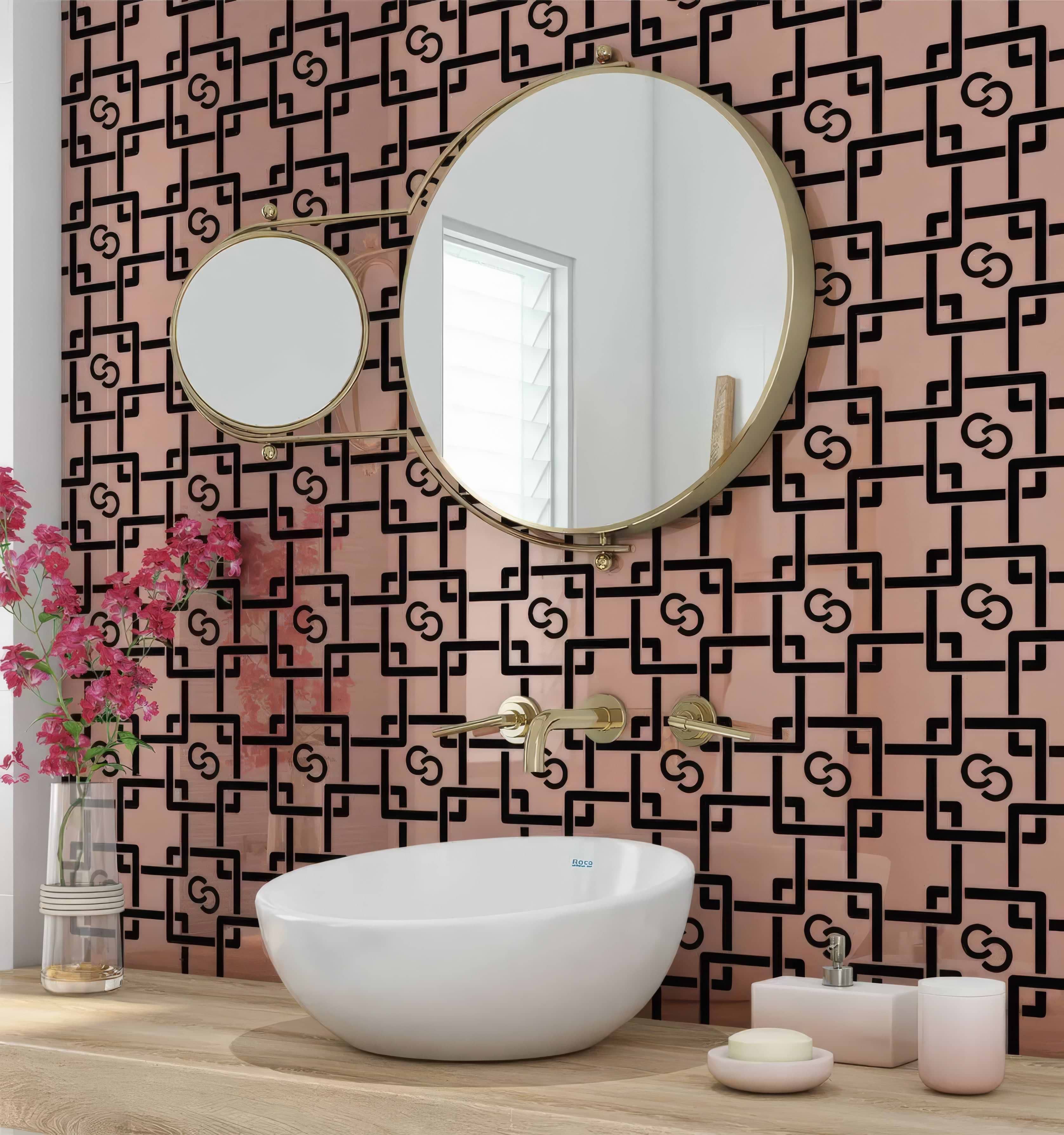 Art Deco Trendsetter Shower Panel By Hyperion Tiles