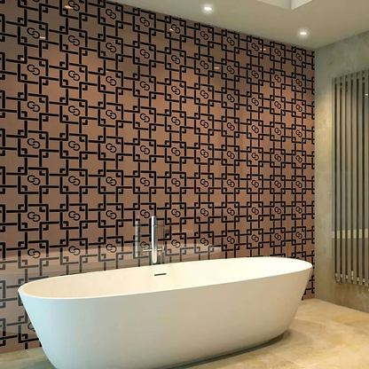 Art Deco Trendsetter Shower Panel By Hyperion Tiles