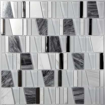 Trip Asi Gris Mosaic | Hyperion Tiles