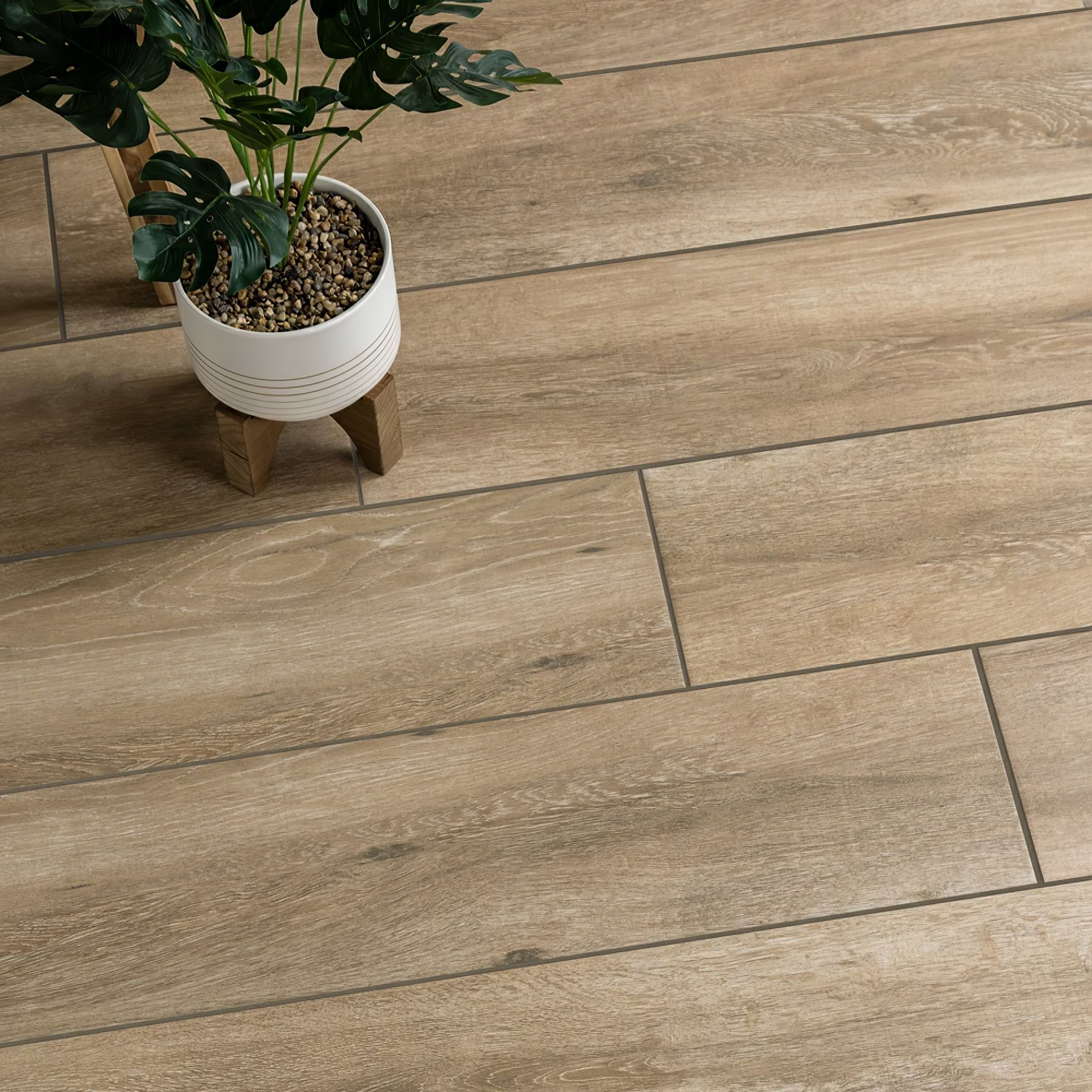 Atelier Beige Plank Tiles - Hyperion Tiles