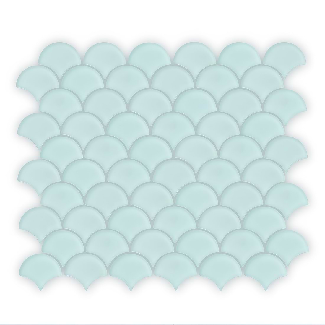 Aurora Fan Green Mosaic - Hyperion Tiles