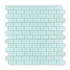 Aurora Mini Brick Green Mosaic - Hyperion Tiles
