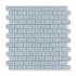Aurora Mini Brick Grey Mosaic - Hyperion Tiles
