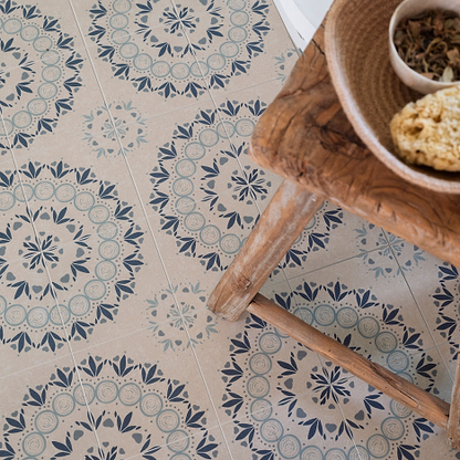 Adventuras Palma Blue Porcelain By Hyperion Tiles
