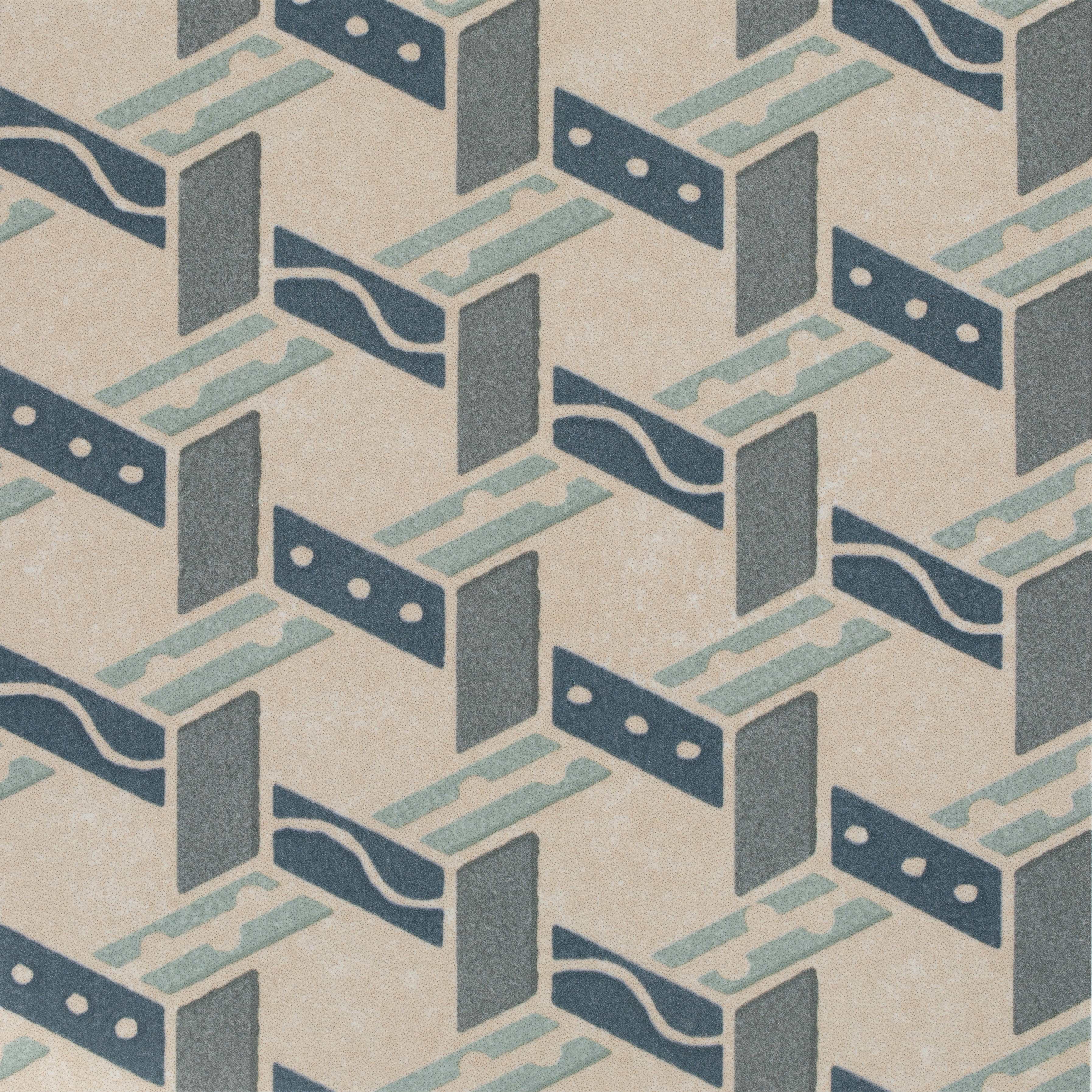 Adventuras Malla Blue Porcelain By Hyperion Tiles