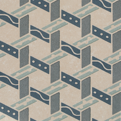 Adventuras Malla Blue Porcelain By Hyperion Tiles