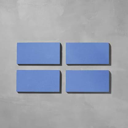 Azure Blue Skirting Tile - Hyperion Tiles