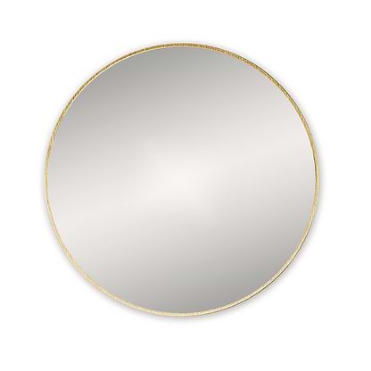 Docklands Round Mirror 80cm – Brushed Brass