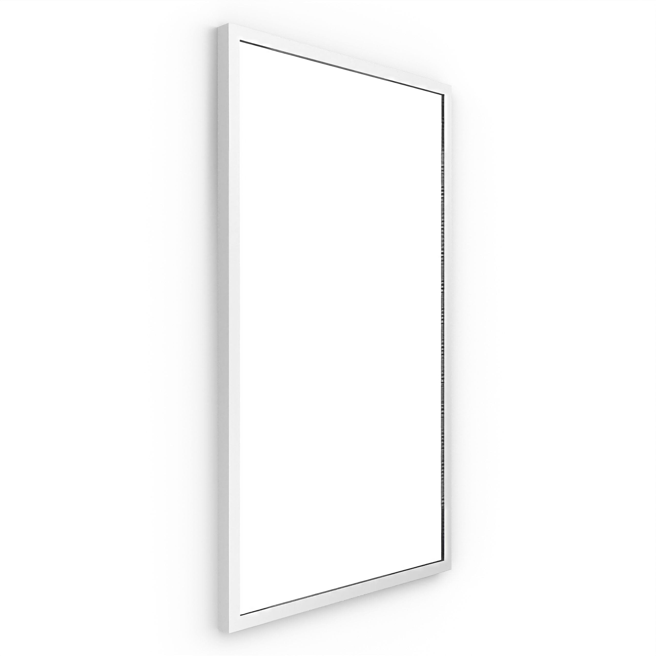 Docklands Rectangular Mirror 40x70cm White