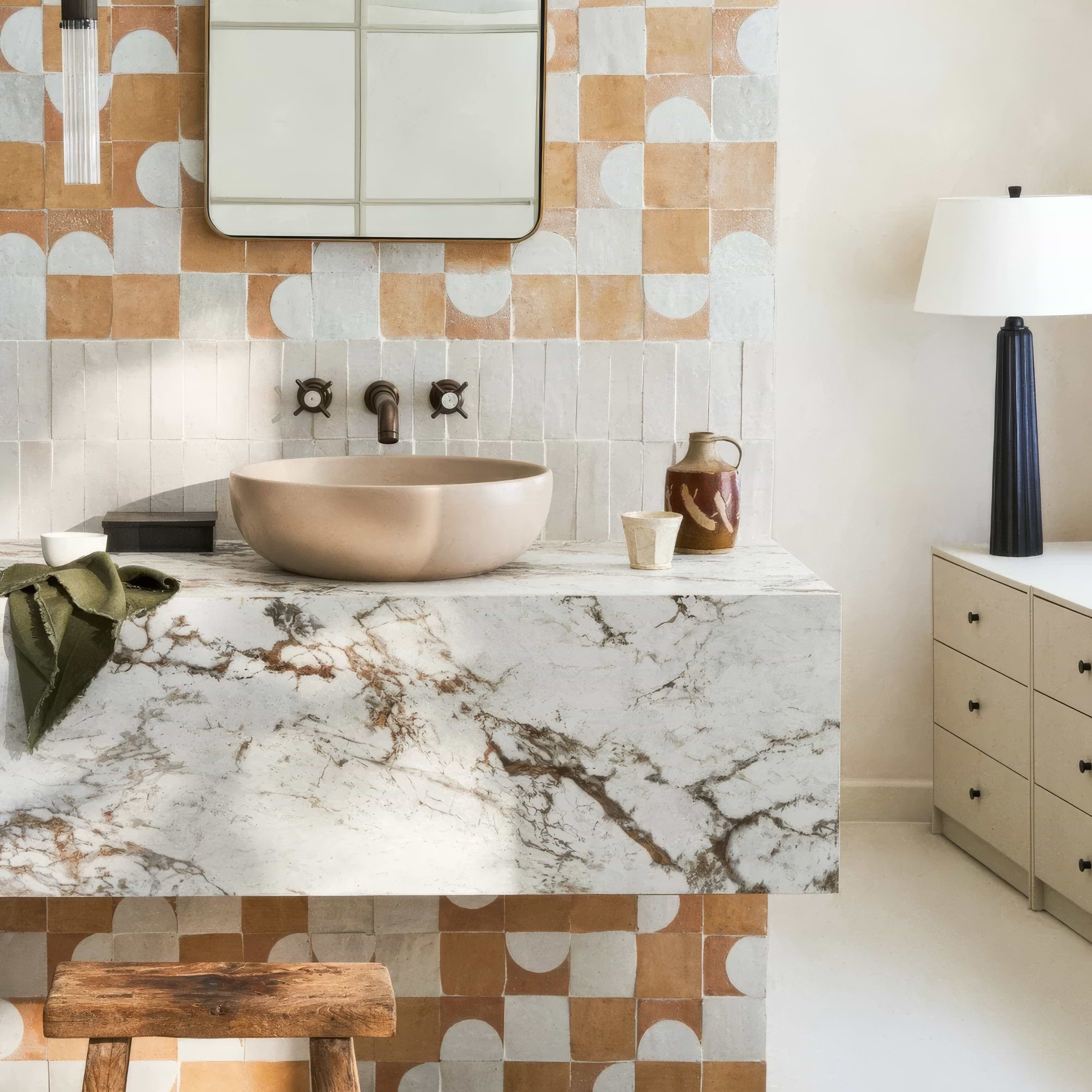 Medina Pure White Zellige By Hyperion Tiles