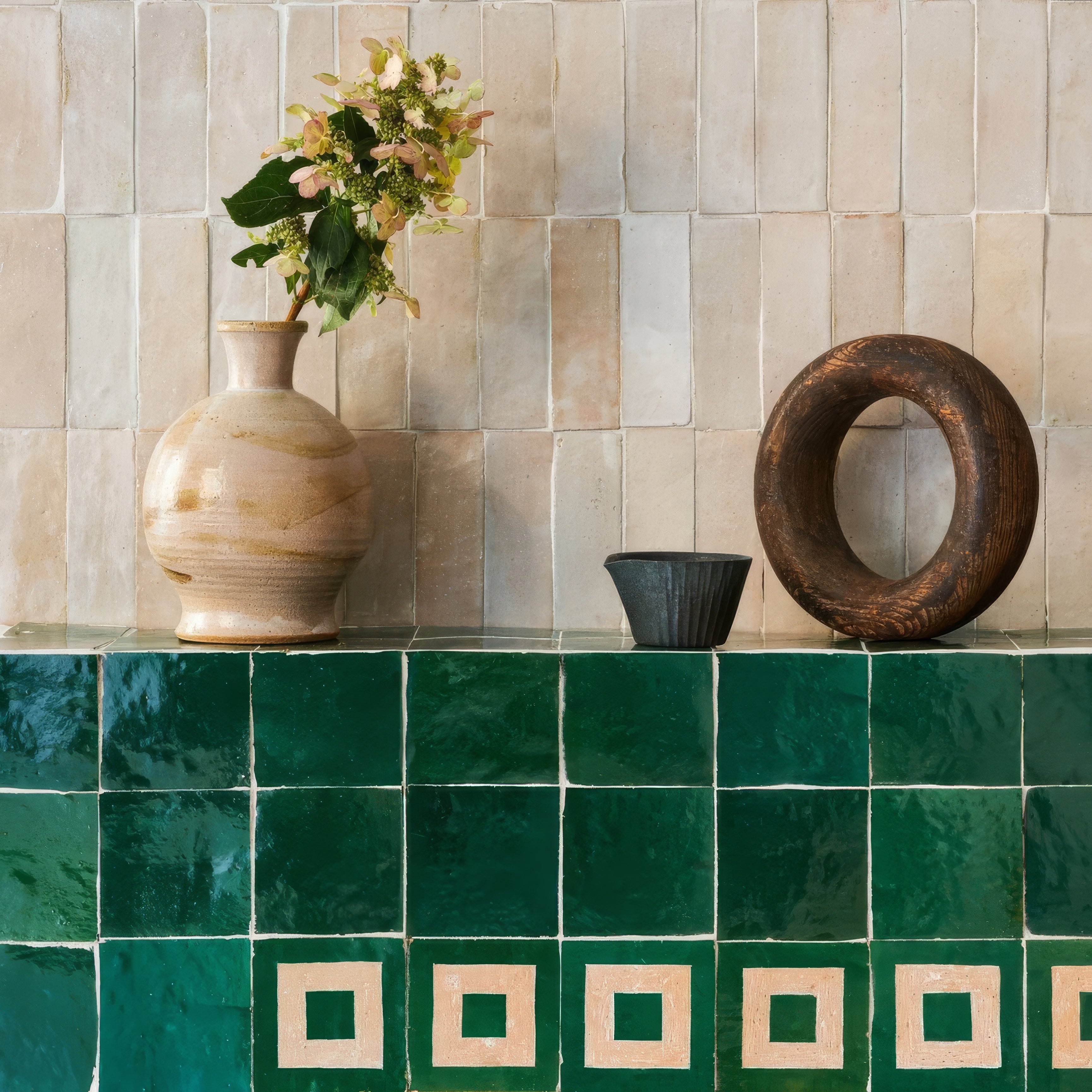 Medina Moss Green Zellige By Hyperion Tiles