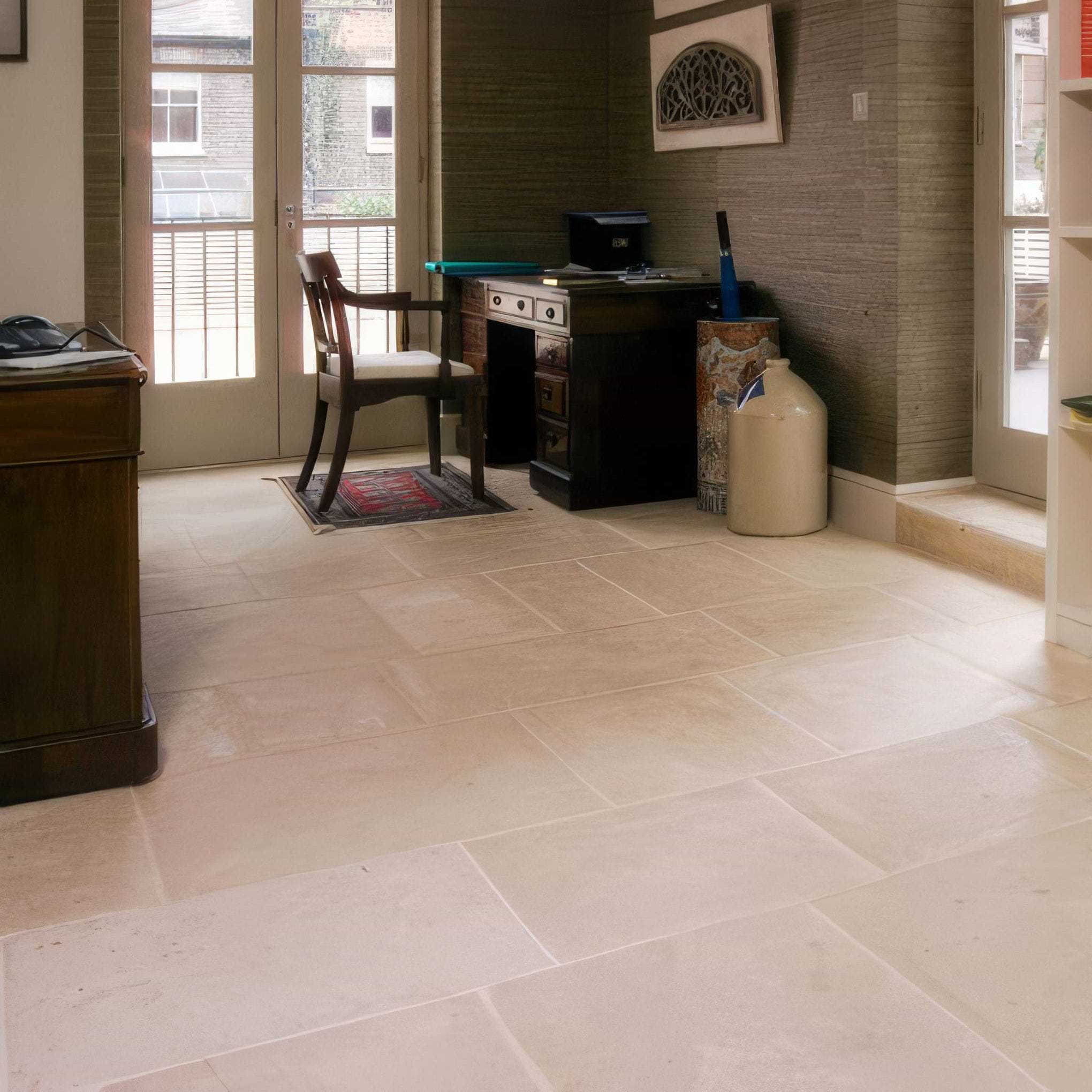 Bath Limestone Artisan Distressed Finish By Hyperion Tiles