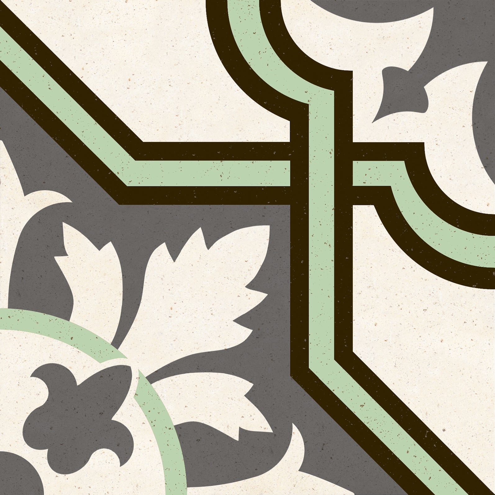 Belleville Porcelain Saint Germain Green - Hyperion Tiles
