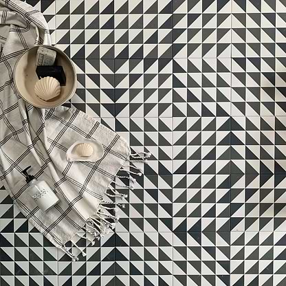 Black Majadas Porcelain Tile - Hyperion Tiles