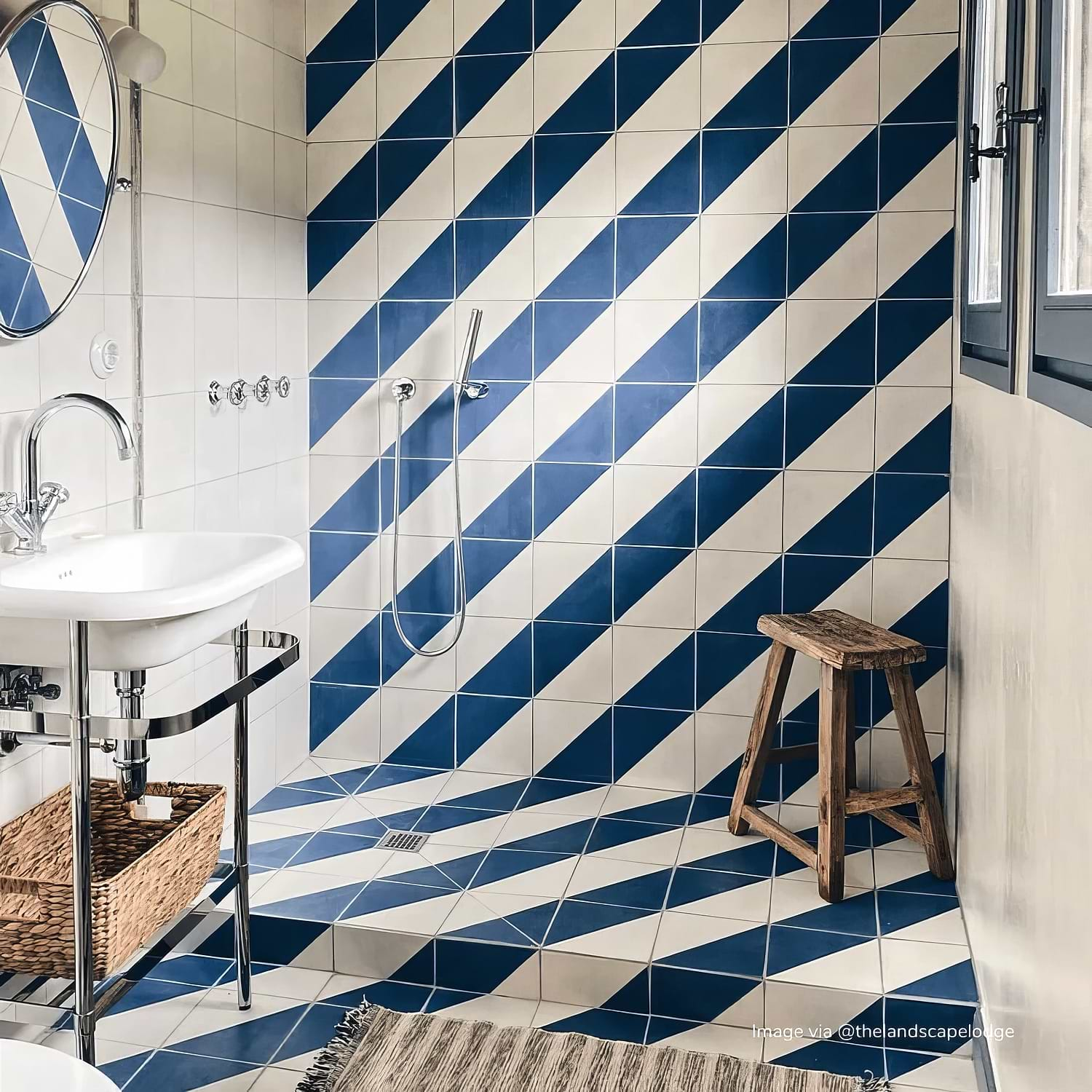 Blue Alalpardo Tile - Hyperion Tiles