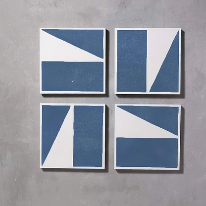 Blue Split Shift One - Hyperion Tiles