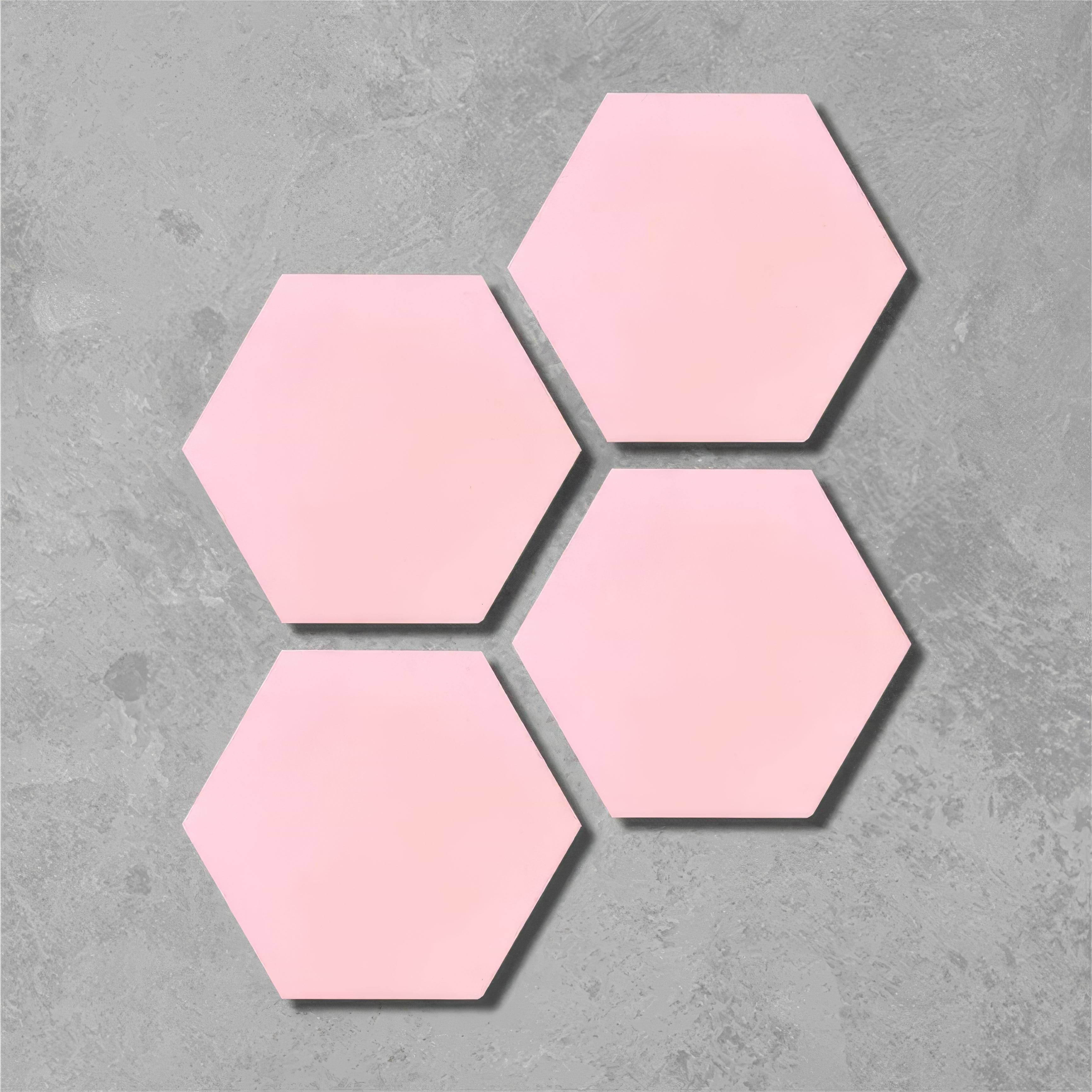 Blush Hexagonal Tile - Hyperion Tiles