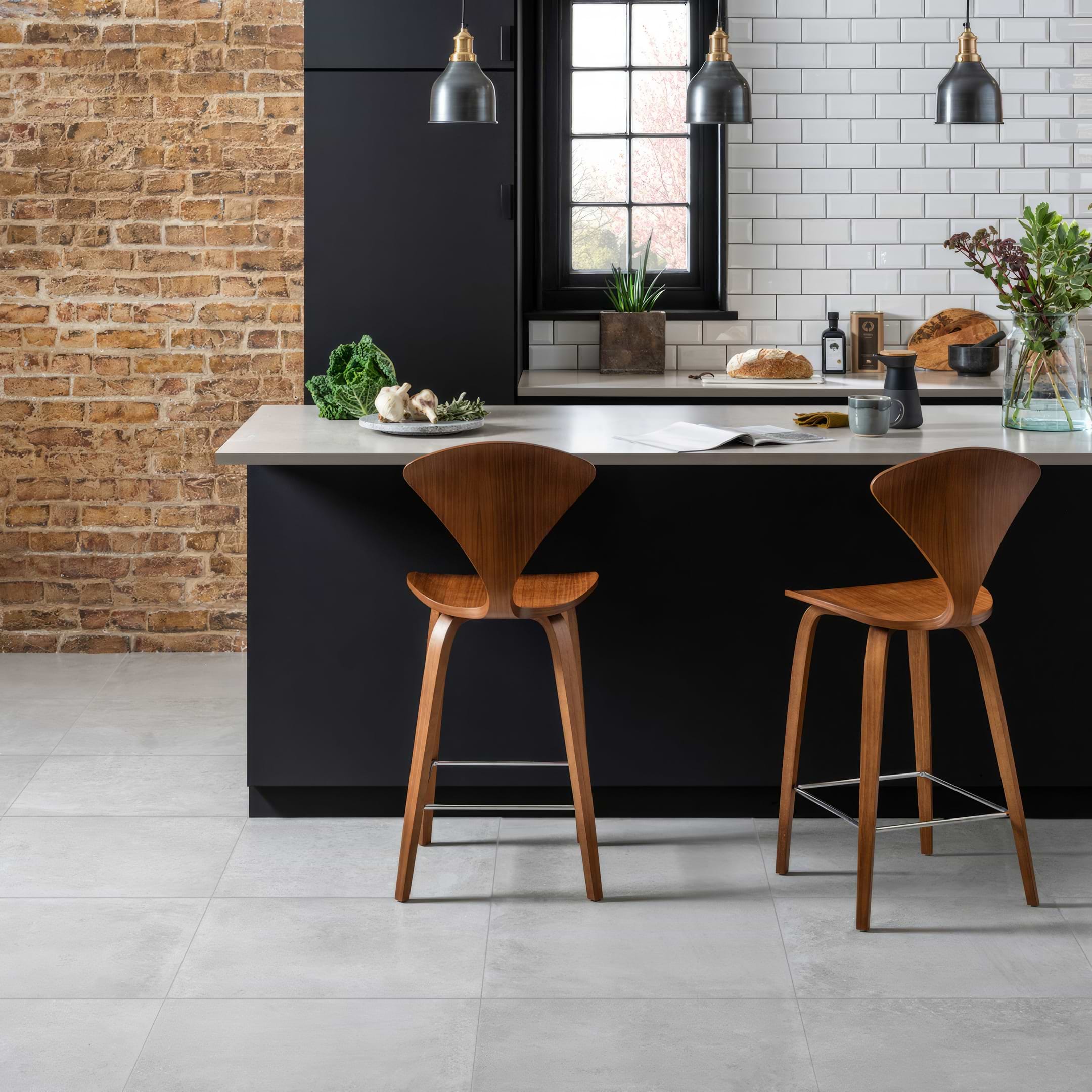 Brilliant White Metro Bevelled Tile
