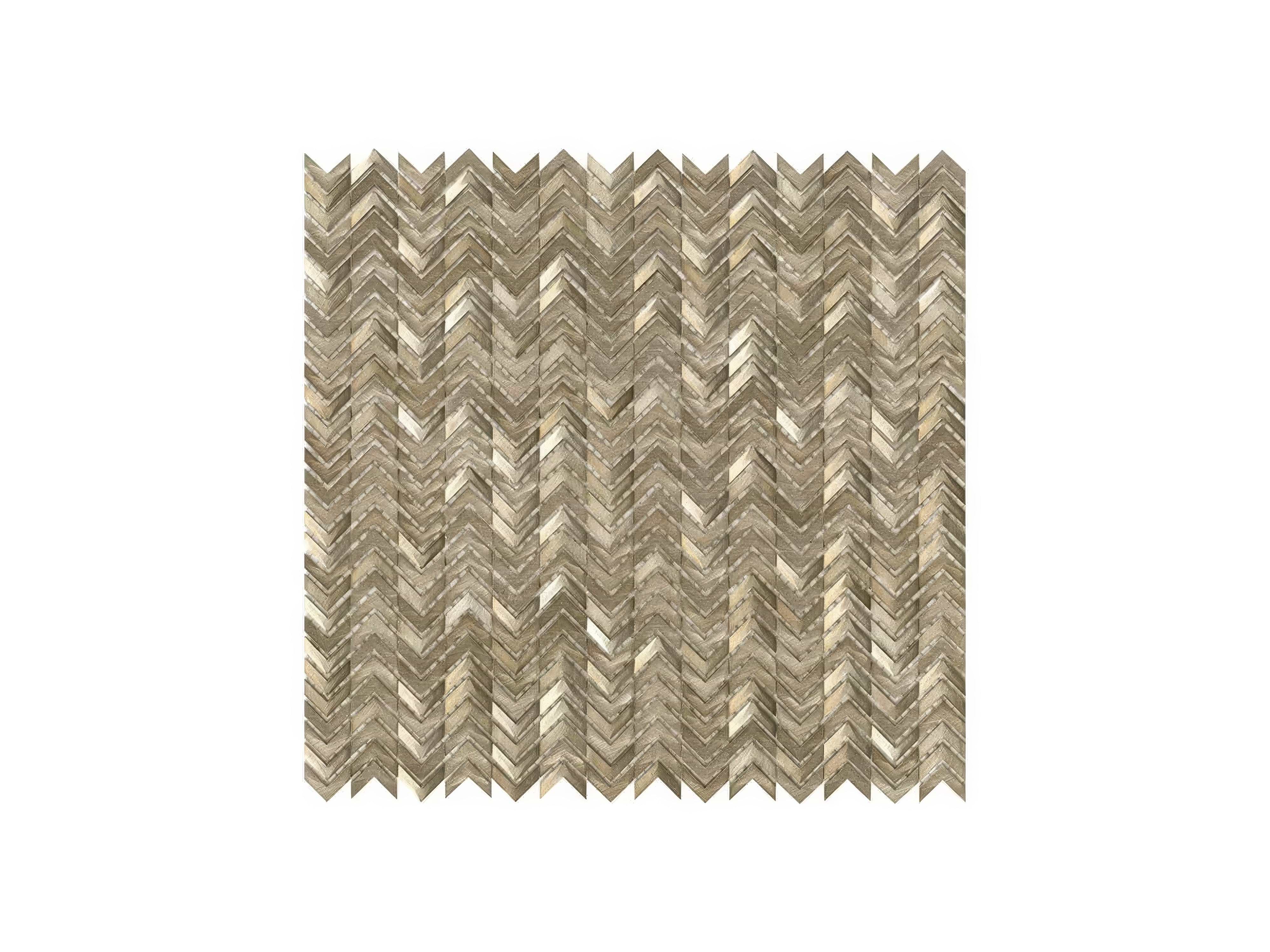 Gravity Aluminium Arrow Gold 29.8 x 30cm By Hyperion Tiles